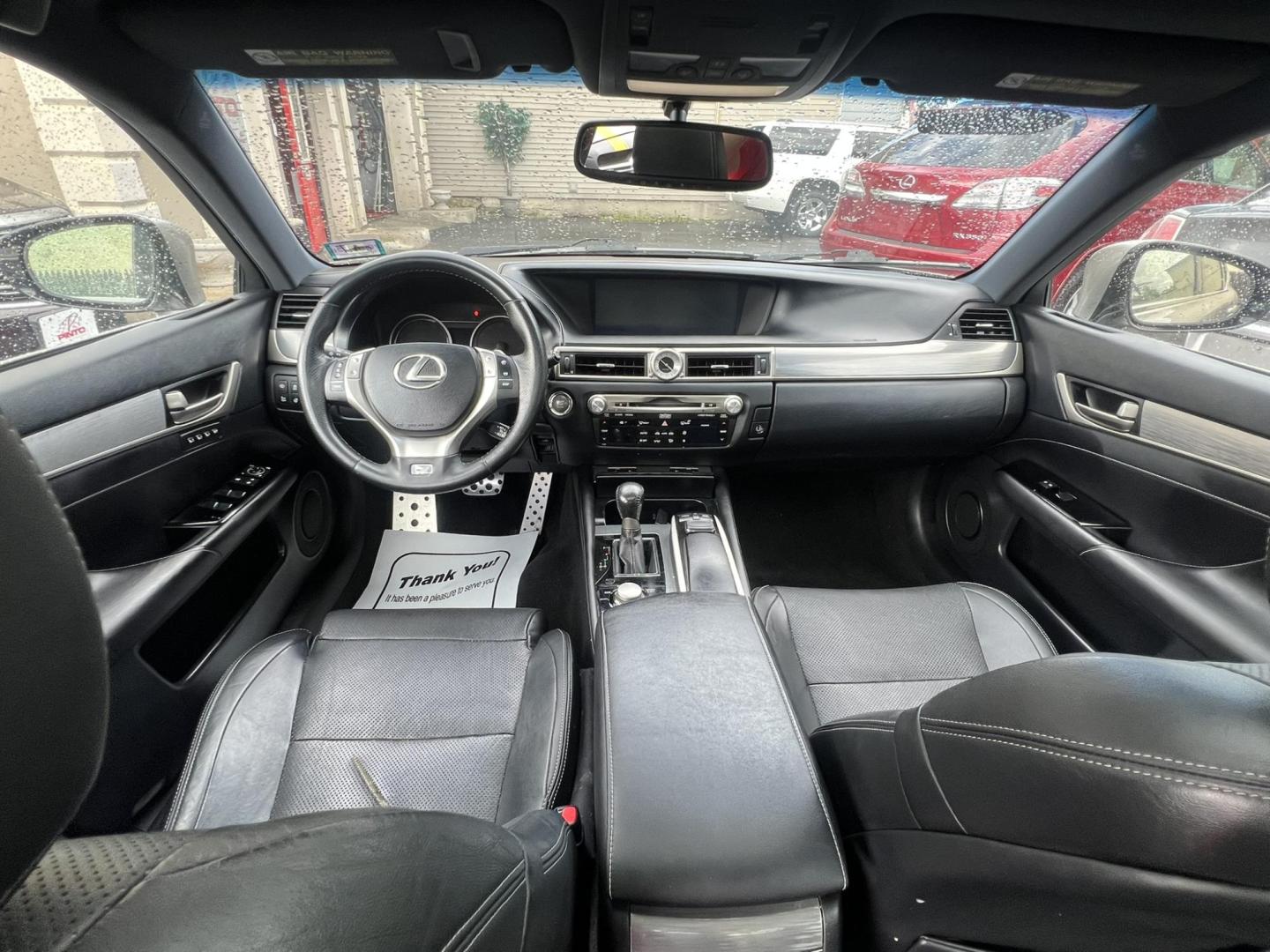 2015 GRAY /Black Leather Lexus GS 350 AWD (JTHCE1BL8FA) with an 3.5L V6 DOHC 24V engine, 6-Speed Automatic transmission, located at 1018 Brunswick Ave, Trenton, NJ, 08638, (609) 989-0900, 40.240086, -74.748085 - Here is a super clean, very well Kept GS 350!! A must see and drive ASAP!! Call Anthony at 6092735100 to set up an appt. - Photo#19