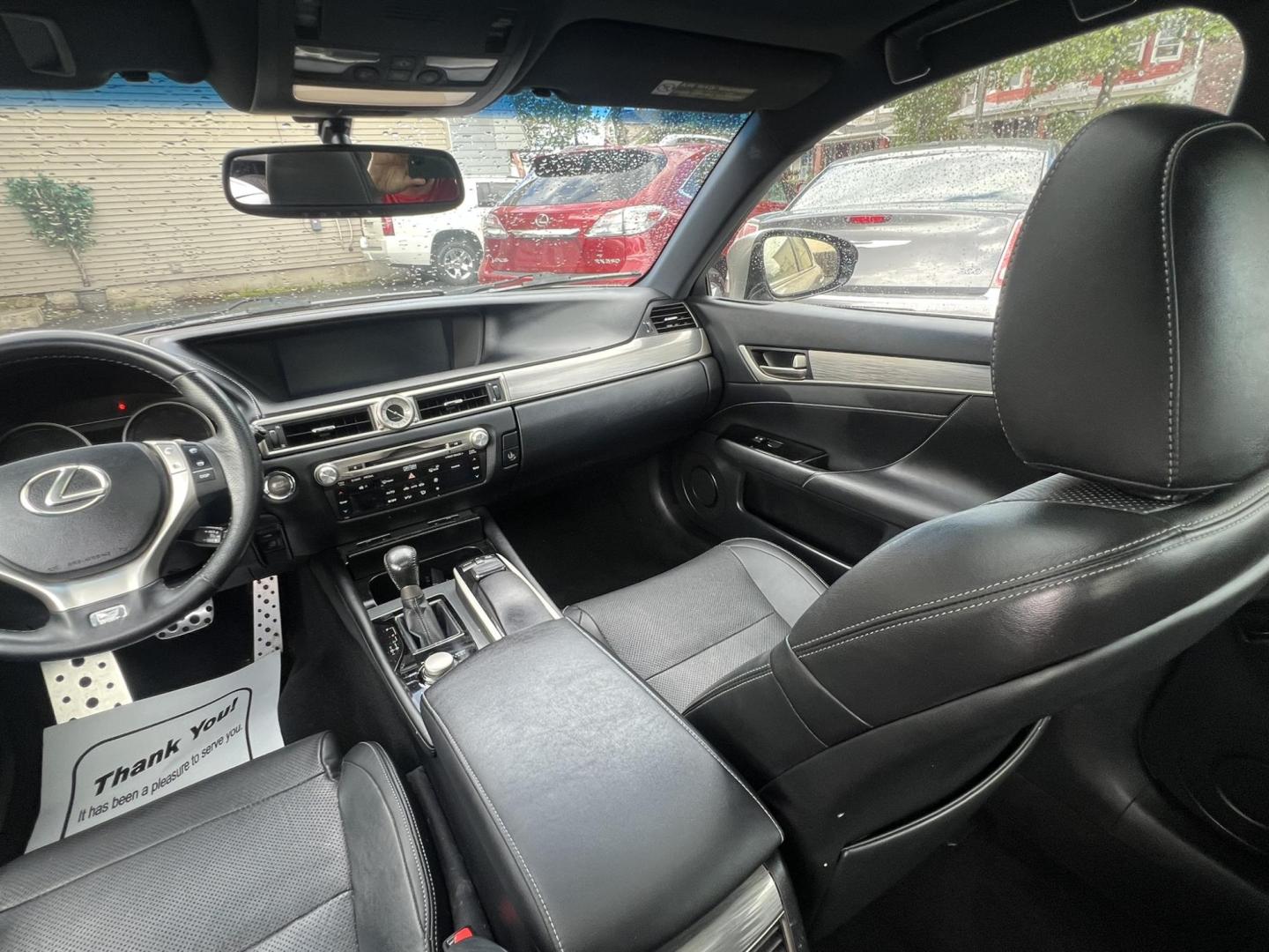 2015 GRAY /Black Leather Lexus GS 350 AWD (JTHCE1BL8FA) with an 3.5L V6 DOHC 24V engine, 6-Speed Automatic transmission, located at 1018 Brunswick Ave, Trenton, NJ, 08638, (609) 989-0900, 40.240086, -74.748085 - Here is a super clean, very well Kept GS 350!! A must see and drive ASAP!! Call Anthony at 6092735100 to set up an appt. - Photo#21