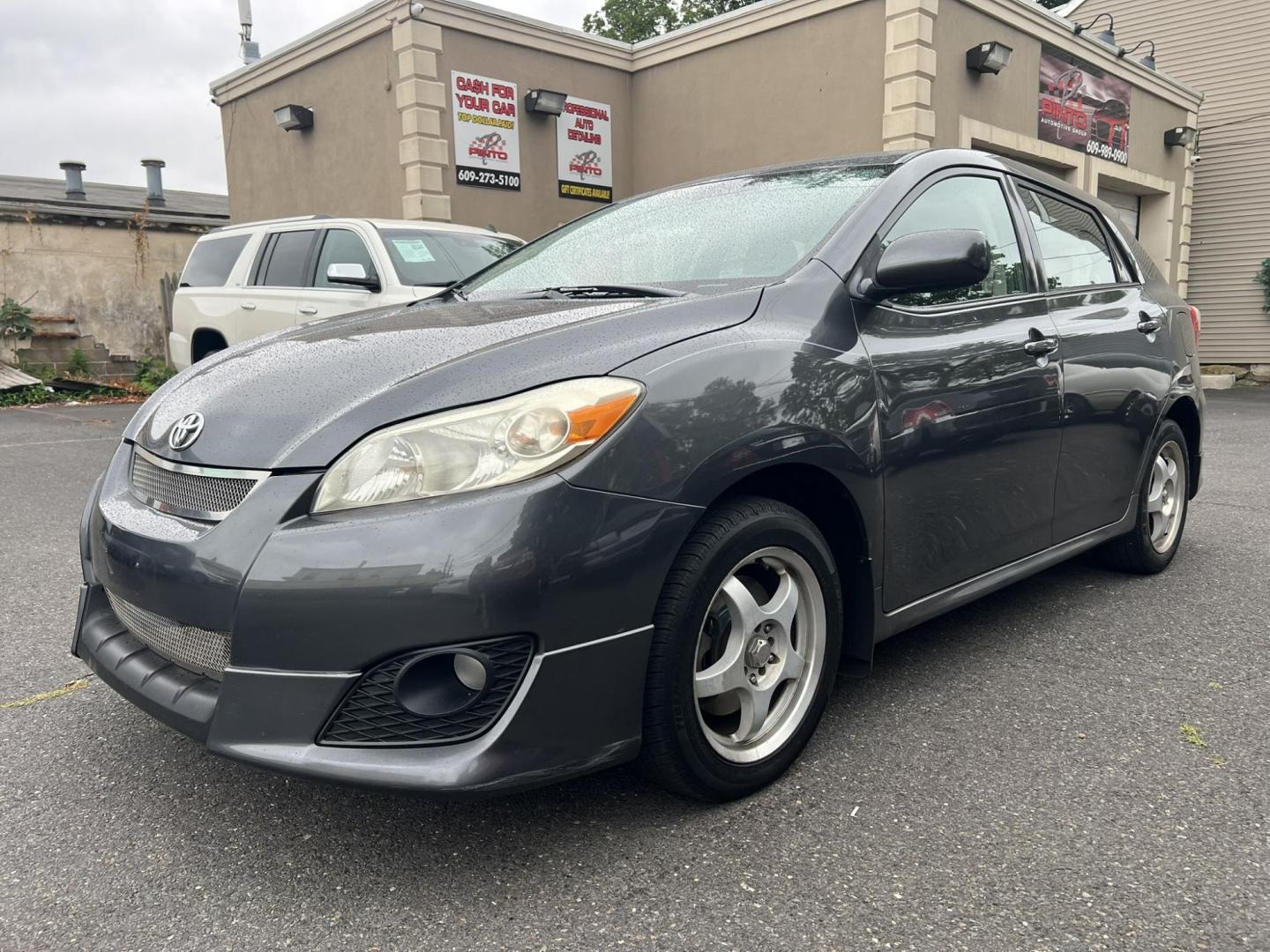 2010 GRAY /Gray Toyota Matrix S AWD 4-Speed AT (2T1LE4EEXAC) with an 1.8L L4 DOHC 16V engine, 4-Speed Automatic transmission, located at 1018 Brunswick Ave, Trenton, NJ, 08638, (609) 989-0900, 40.240086, -74.748085 - Photo#0