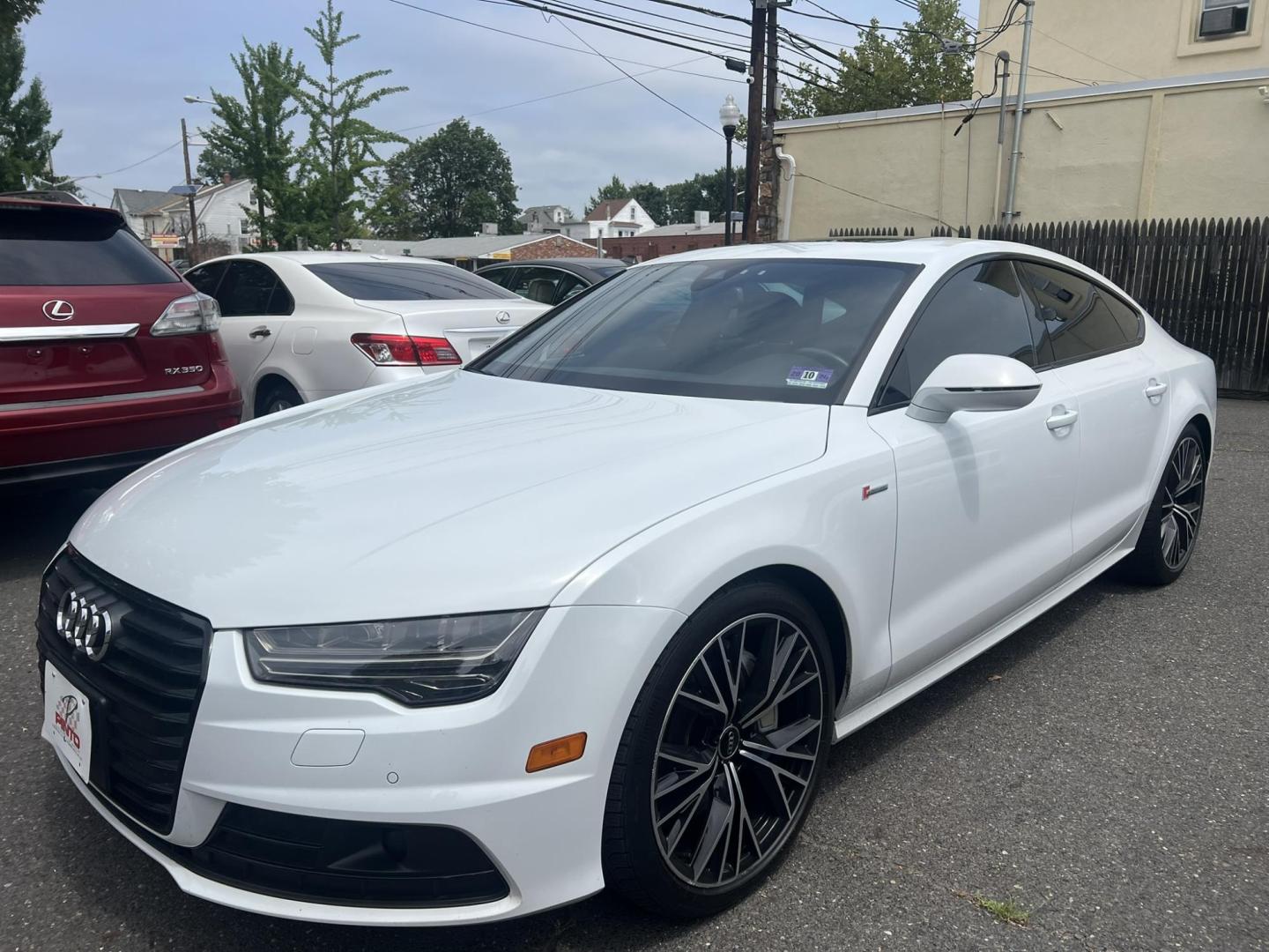 2017 White /Black Audi S7 4.0T Prestige quattro Tiptronic (WAUW2AFC3HN) with an 4.0L V8 DOHC 32V engine, 7A transmission, located at 1018 Brunswick Ave, Trenton, NJ, 08638, (609) 989-0900, 40.240086, -74.748085 - Wow! This Premium Plus A-7 is like new in every way! Recently had a ceramic coating on paint and window tint for heat and Ultra UV protection. Just had vehicle serviced and is perfect condition mechanically! A must see and drive ASAP, Please call Anthony to set up an appt. 609-273-5100 - Photo#2