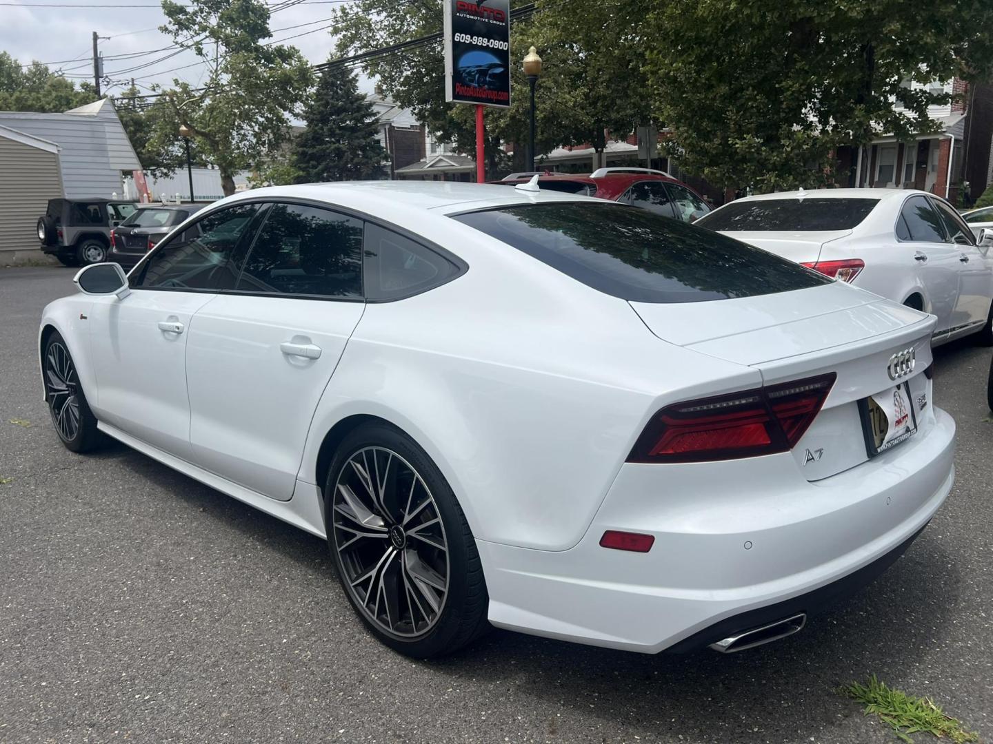 2017 White /Black Audi S7 4.0T Prestige quattro Tiptronic (WAUW2AFC3HN) with an 4.0L V8 DOHC 32V engine, 7A transmission, located at 1018 Brunswick Ave, Trenton, NJ, 08638, (609) 989-0900, 40.240086, -74.748085 - Wow! This Premium Plus A-7 is like new in every way! Recently had a ceramic coating on paint and window tint for heat and Ultra UV protection. Just had vehicle serviced and is perfect condition mechanically! A must see and drive ASAP, Please call Anthony to set up an appt. 609-273-5100 - Photo#4