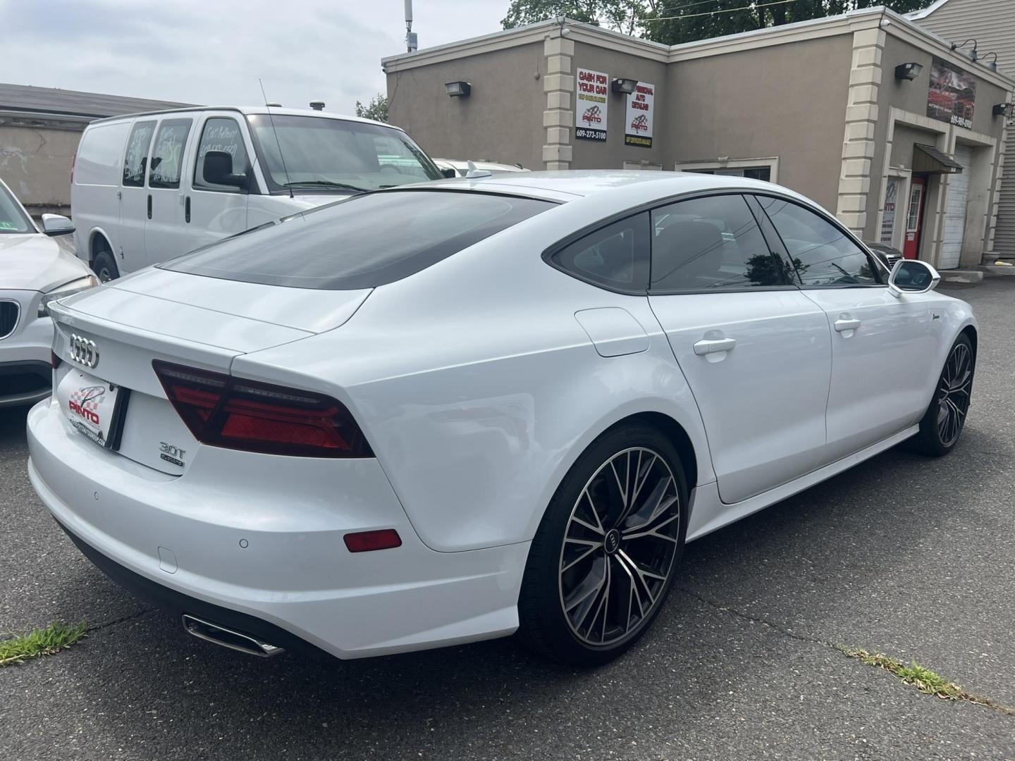 2017 White /Black Audi S7 4.0T Prestige quattro Tiptronic (WAUW2AFC3HN) with an 4.0L V8 DOHC 32V engine, 7A transmission, located at 1018 Brunswick Ave, Trenton, NJ, 08638, (609) 989-0900, 40.240086, -74.748085 - Wow! This Premium Plus A-7 is like new in every way! Recently had a ceramic coating on paint and window tint for heat and Ultra UV protection. Just had vehicle serviced and is perfect condition mechanically! A must see and drive ASAP, Please call Anthony to set up an appt. 609-273-5100 - Photo#5