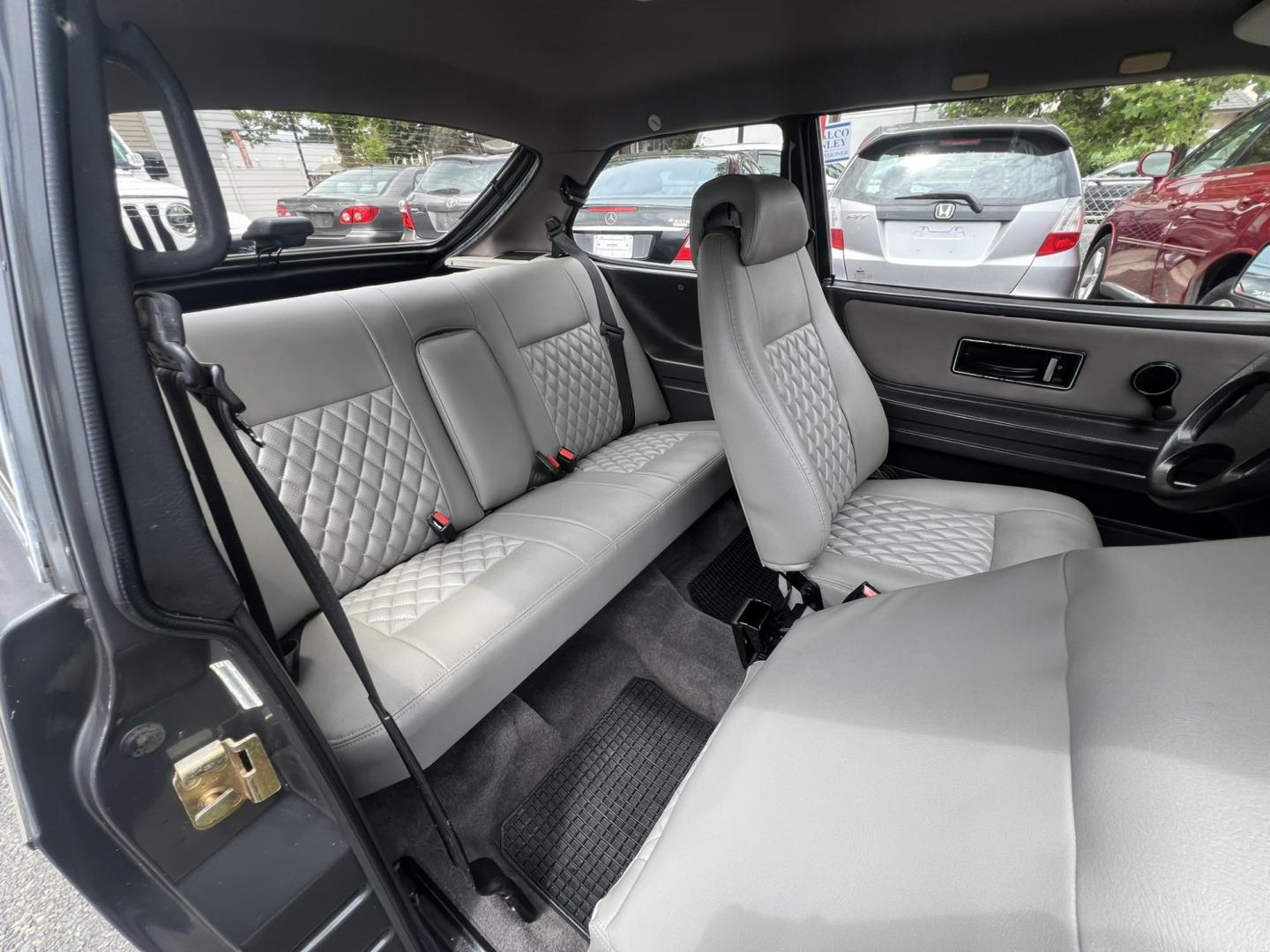 1989 GRAY /Gray Leather Saab 900 Hatchback (YS3AR36D4K3) with an 2.0L L4 DOHC 16V engine, 3-Speed Automatic transmission, located at 1018 Brunswick Ave, Trenton, NJ, 08638, (609) 989-0900, 40.240086, -74.748085 - Photo#13