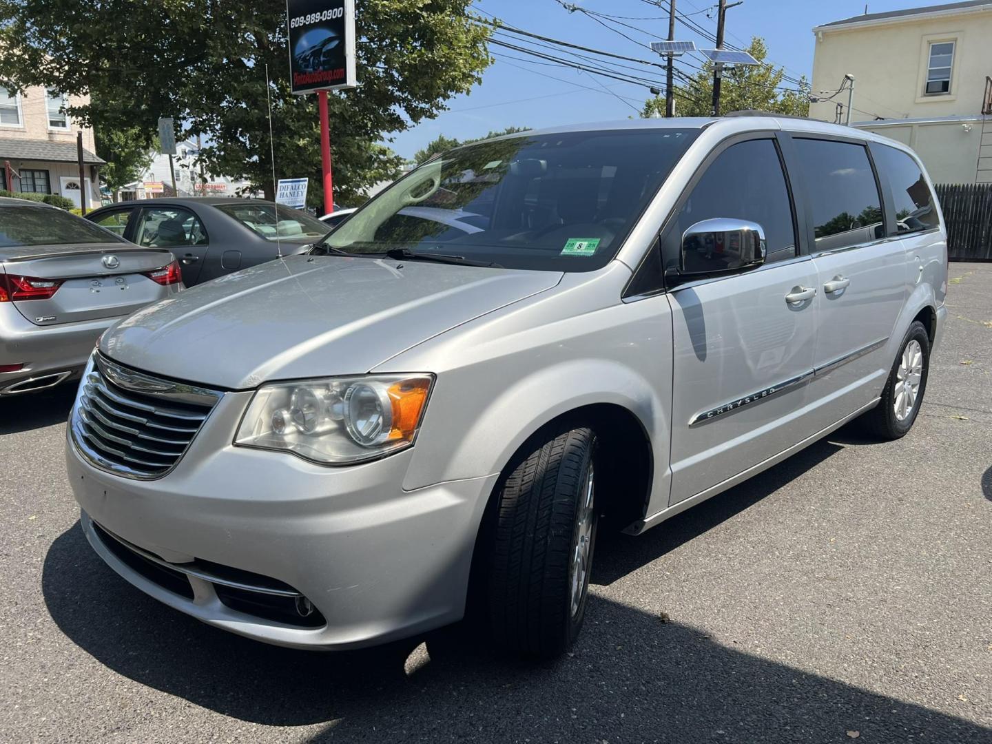 2012 GRAY /Black Leather Chrysler Town & Country Touring-L (2C4RC1CG5CR) with an 3.6L V6 DOHC 24V engine, 6-Speed Automatic transmission, located at 1018 Brunswick Ave, Trenton, NJ, 08638, (609) 989-0900, 40.240086, -74.748085 - Photo#0