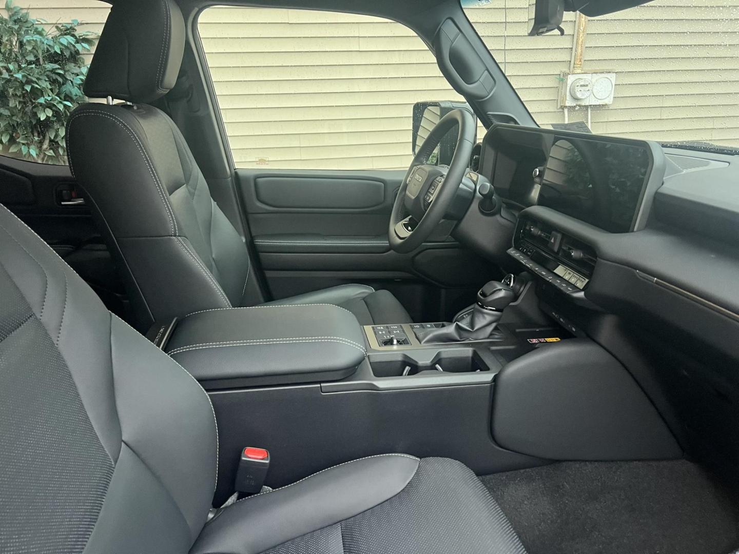 2024 BLACK /Black Leather Toyota Land Cruiser Base (JTEABFAJ7RK) with an 2.4L L4 DOHC 16V PLUG-IN HYBRID engine, 8A transmission, located at 1018 Brunswick Ave, Trenton, NJ, 08638, (609) 989-0900, 40.240086, -74.748085 - Wow! Wow! Wow! Here is a super rare Black Beauty w custom 24" Vossen Wheels to complete a Great Look and Stance for this Landcruiser!! An absolute one of a kind in every way! Please call Anthony to set up an appt. to see and drive this Stunning Toyota. 609-273-5100 - Photo#11