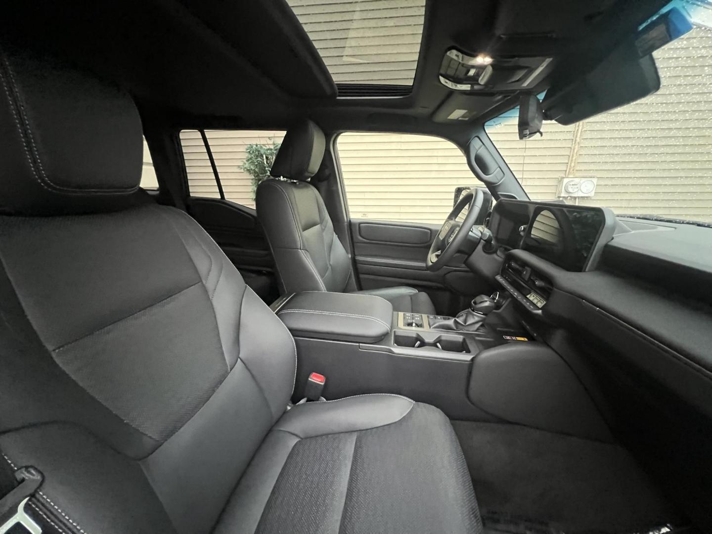 2024 BLACK /Black Leather Toyota Land Cruiser Base (JTEABFAJ7RK) with an 2.4L L4 DOHC 16V PLUG-IN HYBRID engine, 8A transmission, located at 1018 Brunswick Ave, Trenton, NJ, 08638, (609) 989-0900, 40.240086, -74.748085 - Wow! Wow! Wow! Here is a super rare Black Beauty w custom 24" Vossen Wheels to complete a Great Look and Stance for this Landcruiser!! An absolute one of a kind in every way! Please call Anthony to set up an appt. to see and drive this Stunning Toyota. 609-273-5100 - Photo#13