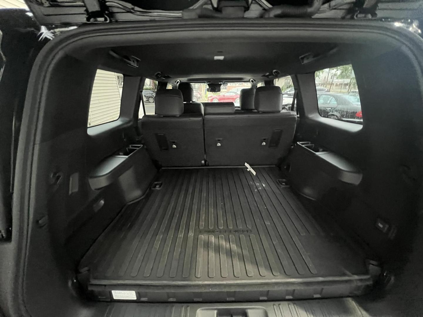 2024 BLACK /Black Leather Toyota Land Cruiser Base (JTEABFAJ7RK) with an 2.4L L4 DOHC 16V PLUG-IN HYBRID engine, 8A transmission, located at 1018 Brunswick Ave, Trenton, NJ, 08638, (609) 989-0900, 40.240086, -74.748085 - Wow! Wow! Wow! Here is a super rare Black Beauty w custom 24" Vossen Wheels to complete a Great Look and Stance for this Landcruiser!! An absolute one of a kind in every way! Please call Anthony to set up an appt. to see and drive this Stunning Toyota. 609-273-5100 - Photo#19