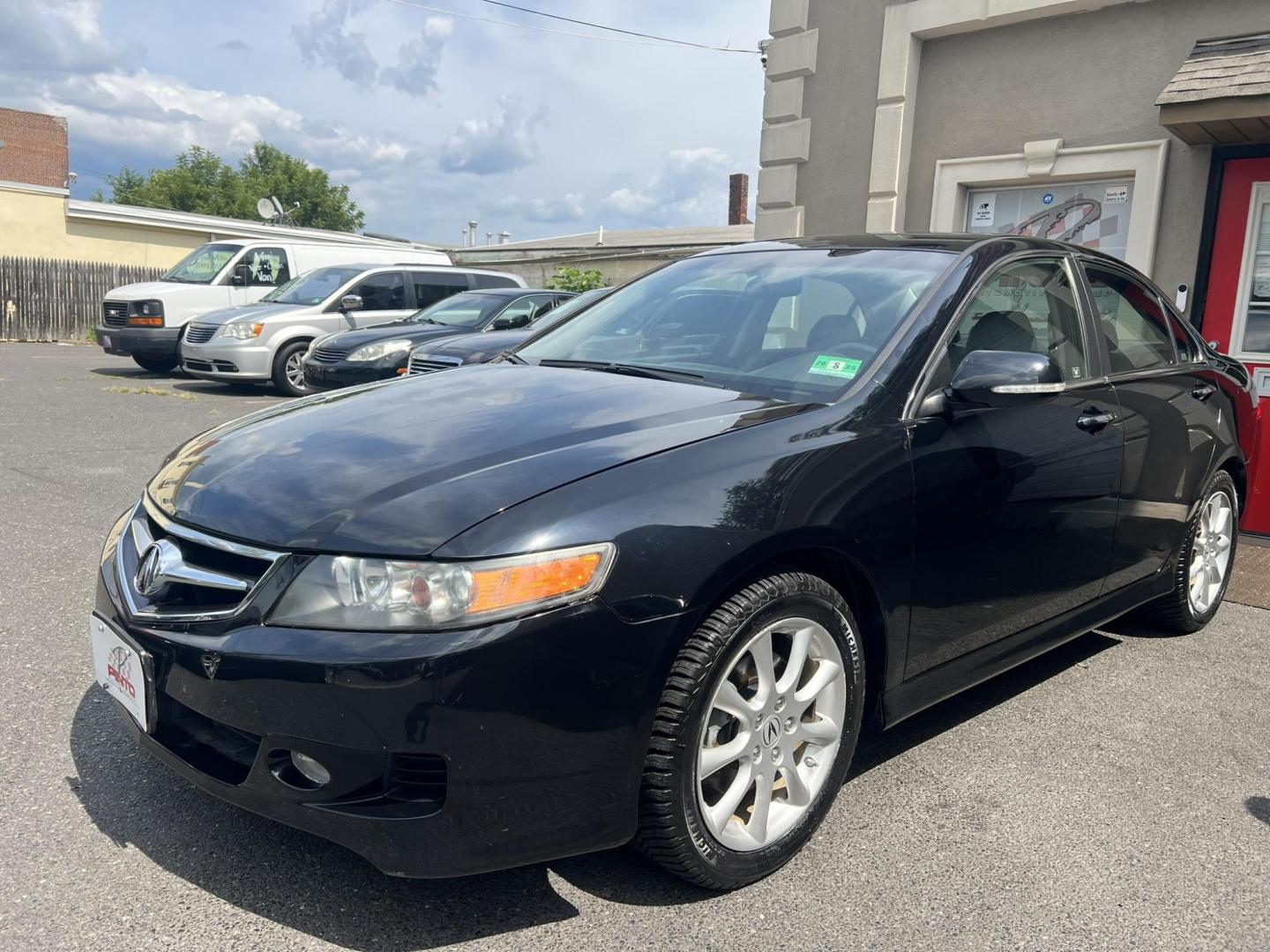 2008 BLACK Acura TSX 5-Speed AT (JH4CL96828C) with an 2.4L L4 DOHC 16V engine, 5-Speed Automatic Overdrive transmission, located at 1018 Brunswick Ave, Trenton, NJ, 08638, (609) 989-0900, 40.240086, -74.748085 - Wow! Wow! Wow! Here is a one owner, super low mile, Acura serviced up TSX! Original owner used this vehicle to go back and forth to train station. Serviced up on a regular basis w Acura of Princeton and is like new! This vehicle has 47,000 original miles and is a must see and drive ASAP! Call Anthon - Photo#2