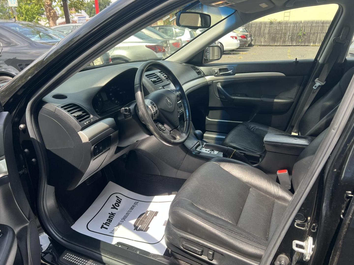 2008 BLACK Acura TSX 5-Speed AT (JH4CL96828C) with an 2.4L L4 DOHC 16V engine, 5-Speed Automatic Overdrive transmission, located at 1018 Brunswick Ave, Trenton, NJ, 08638, (609) 989-0900, 40.240086, -74.748085 - Wow! Wow! Wow! Here is a one owner, super low mile, Acura serviced up TSX! Original owner used this vehicle to go back and forth to train station. Serviced up on a regular basis w Acura of Princeton and is like new! This vehicle has 47,000 original miles and is a must see and drive ASAP! Call Anthon - Photo#9