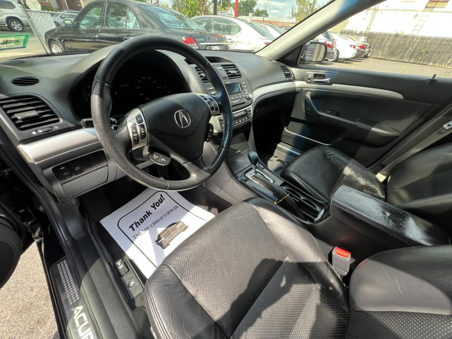 2008 BLACK Acura TSX 5-Speed AT (JH4CL96828C) with an 2.4L L4 DOHC 16V engine, 5-Speed Automatic Overdrive transmission, located at 1018 Brunswick Ave, Trenton, NJ, 08638, (609) 989-0900, 40.240086, -74.748085 - Wow! Wow! Wow! Here is a one owner, super low mile, Acura serviced up TSX! Original owner used this vehicle to go back and forth to train station. Serviced up on a regular basis w Acura of Princeton and is like new! This vehicle has 47,000 original miles and is a must see and drive ASAP! Call Anthon - Photo#13