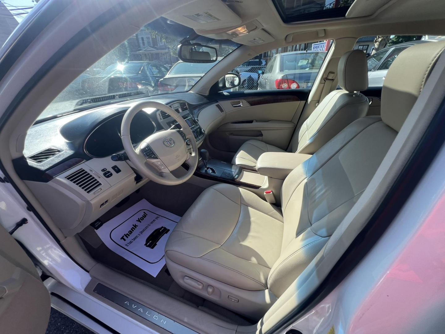 2011 White Toyota Avalon Base (4T1BK3DB2BU) with an 3.5L V6 DOHC 24V engine, 6-Speed Automatic transmission, located at 1018 Brunswick Ave, Trenton, NJ, 08638, (609) 989-0900, 40.240086, -74.748085 - Photo#7