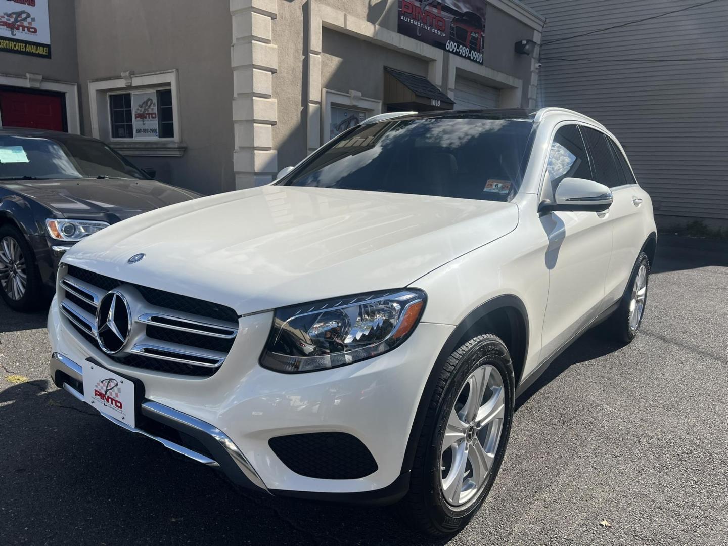 2017 Red /Black Leather Mercedes-Benz GLC-Class GLC300 4MATIC (WDC0G4KB8HF) with an 2.0L L4 DOHC 16V TURBO engine, 9A transmission, located at 1018 Brunswick Ave, Trenton, NJ, 08638, (609) 989-0900, 40.240086, -74.748085 - Photo#6