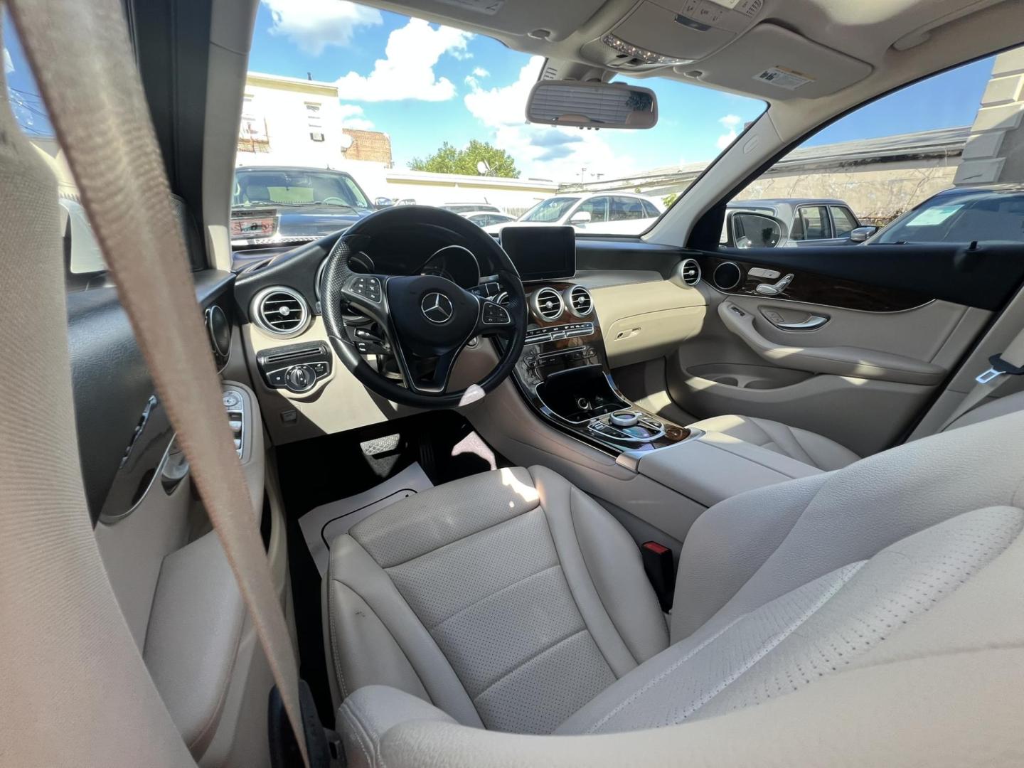 2017 Red /Black Leather Mercedes-Benz GLC-Class GLC300 4MATIC (WDC0G4KB8HF) with an 2.0L L4 DOHC 16V TURBO engine, 9A transmission, located at 1018 Brunswick Ave, Trenton, NJ, 08638, (609) 989-0900, 40.240086, -74.748085 - Photo#8