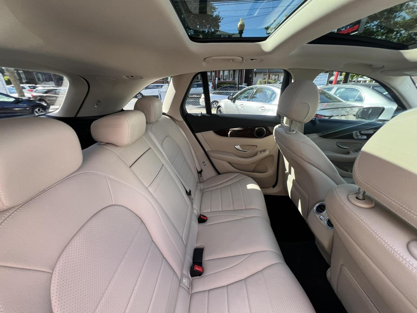 2017 Red /Black Leather Mercedes-Benz GLC-Class GLC300 4MATIC (WDC0G4KB8HF) with an 2.0L L4 DOHC 16V TURBO engine, 9A transmission, located at 1018 Brunswick Ave, Trenton, NJ, 08638, (609) 989-0900, 40.240086, -74.748085 - Photo#17