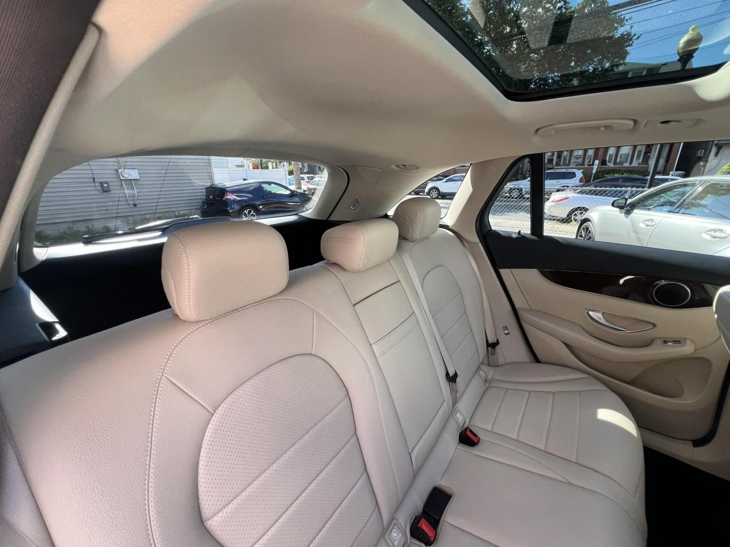 2017 Red /Black Leather Mercedes-Benz GLC-Class GLC300 4MATIC (WDC0G4KB8HF) with an 2.0L L4 DOHC 16V TURBO engine, 9A transmission, located at 1018 Brunswick Ave, Trenton, NJ, 08638, (609) 989-0900, 40.240086, -74.748085 - Photo#18