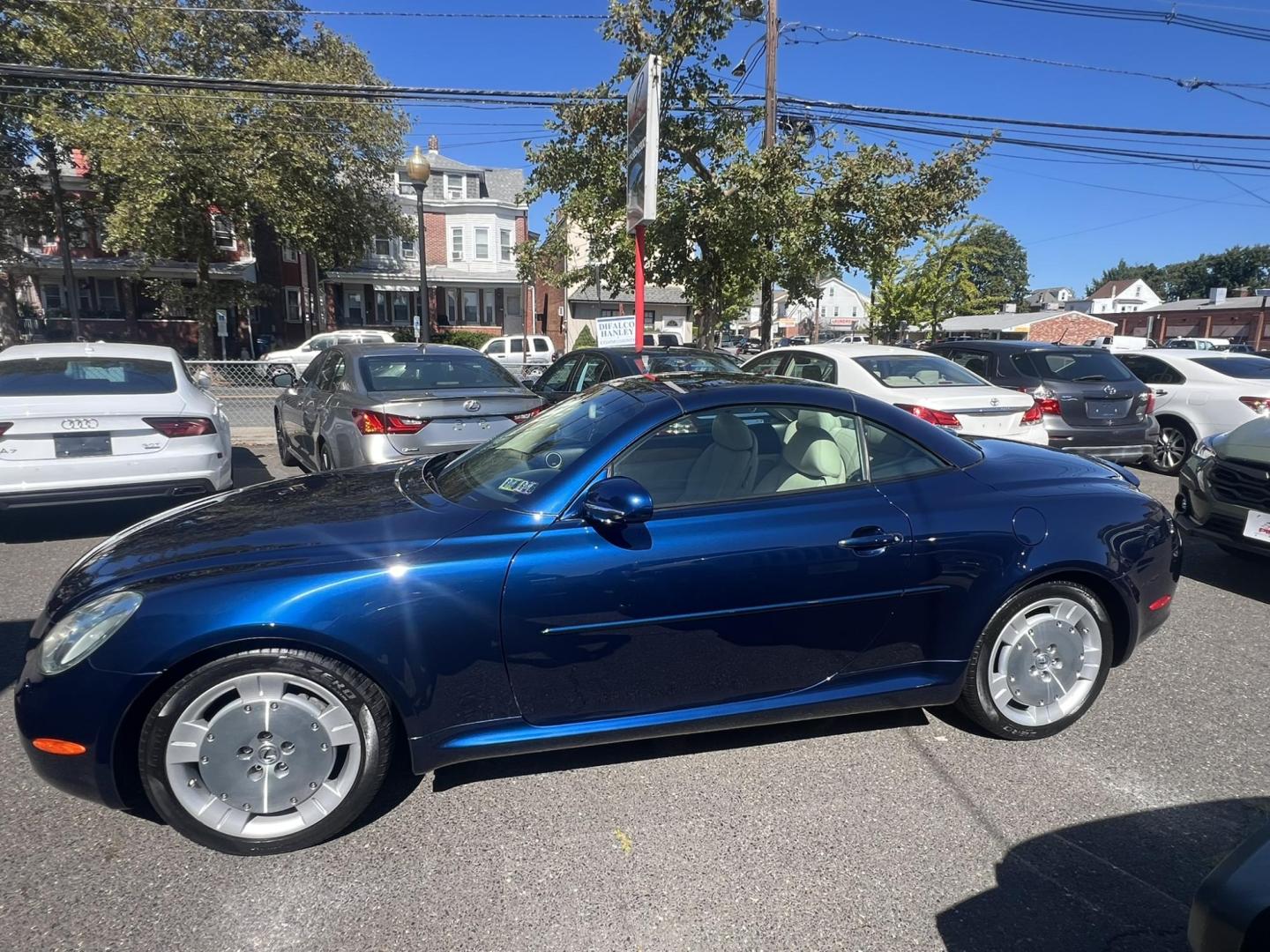 2002 Lexus SC 430 Convertible (JTHFN48Y520) with an 4.3L V8 DOHC 32V engine, 5-Speed Automatic Overdrive transmission, located at 1018 Brunswick Ave, Trenton, NJ, 08638, (609) 989-0900, 40.240086, -74.748085 - Photo#1