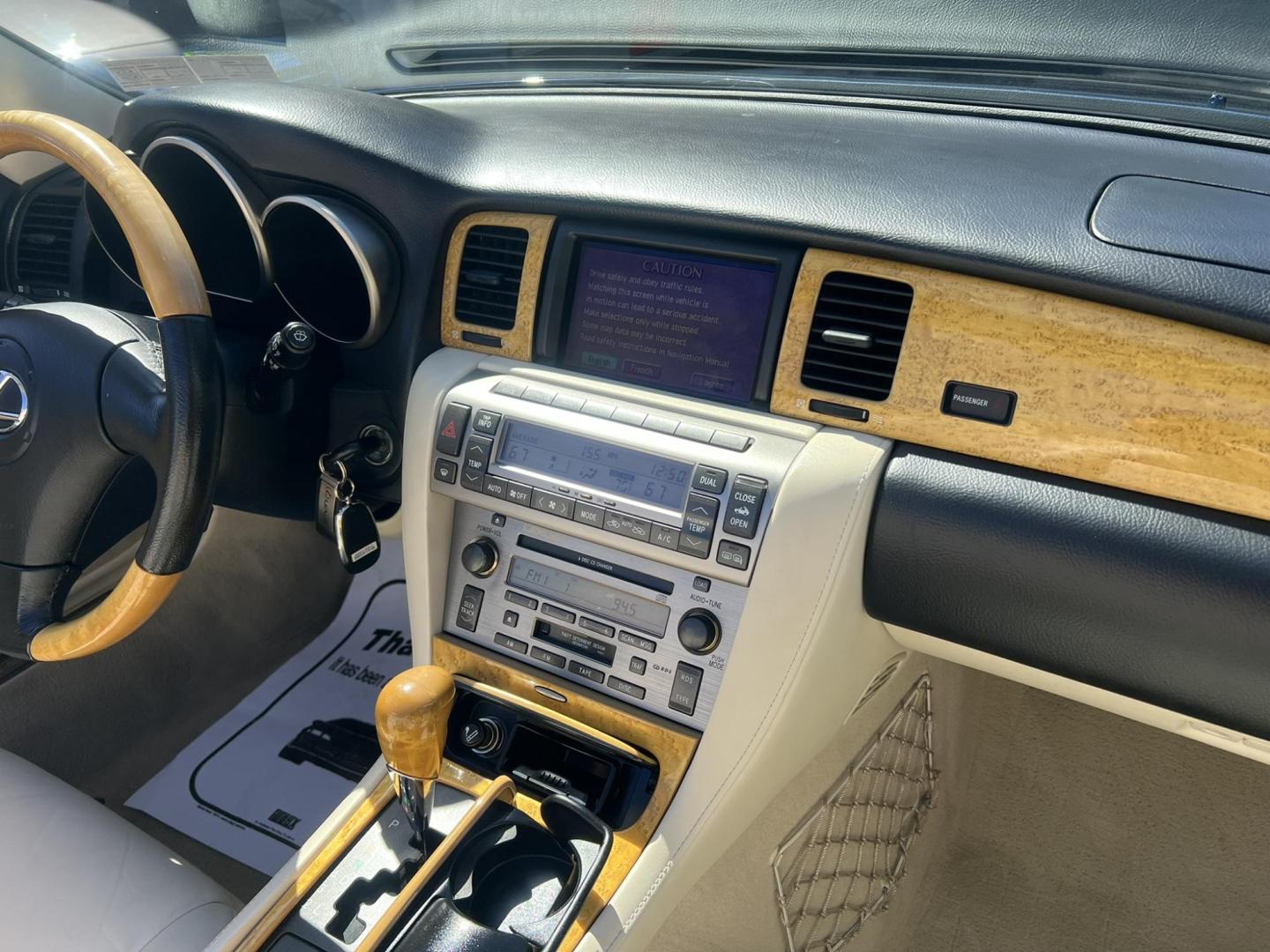 2002 Lexus SC 430 Convertible (JTHFN48Y520) with an 4.3L V8 DOHC 32V engine, 5-Speed Automatic Overdrive transmission, located at 1018 Brunswick Ave, Trenton, NJ, 08638, (609) 989-0900, 40.240086, -74.748085 - Photo#14