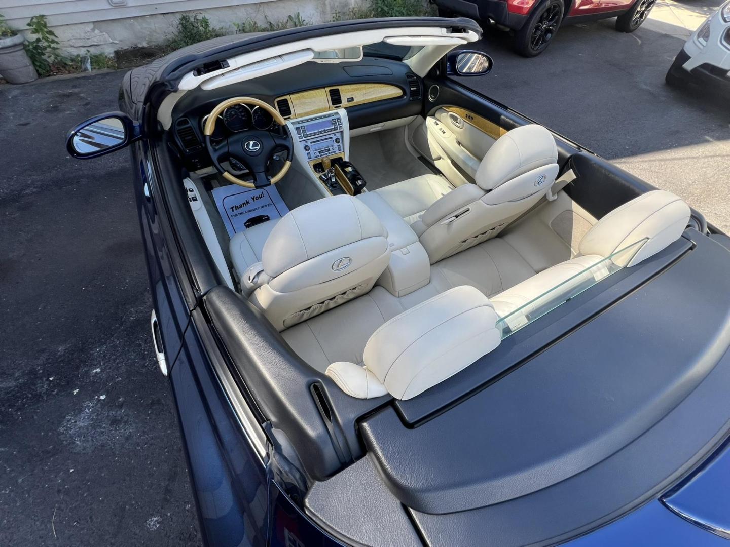 2002 Lexus SC 430 Convertible (JTHFN48Y520) with an 4.3L V8 DOHC 32V engine, 5-Speed Automatic Overdrive transmission, located at 1018 Brunswick Ave, Trenton, NJ, 08638, (609) 989-0900, 40.240086, -74.748085 - Photo#28