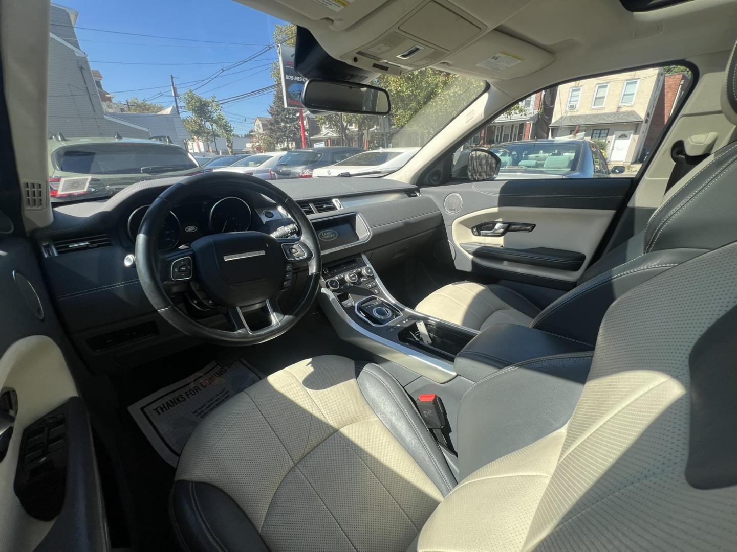 2017 White Land Rover Range Rover Evoque SE (SALVP2BG1HH) with an 2.0L L4 DOHC 24V TURBO engine, 9A transmission, located at 1018 Brunswick Ave, Trenton, NJ, 08638, (609) 989-0900, 40.240086, -74.748085 - Photo#9