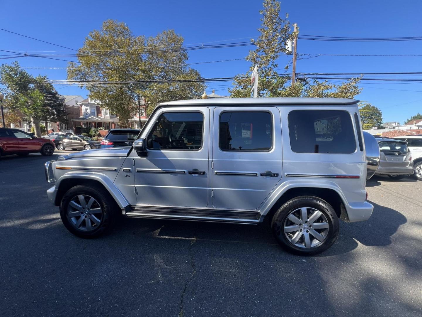 2019 SILVER /Black Leather Mercedes-Benz G-Class G550 (WDCYC6BJXKX) with an 4.0L V8 SOHC 24V engine, 7A transmission, located at 1018 Brunswick Ave, Trenton, NJ, 08638, (609) 989-0900, 40.240086, -74.748085 - Photo#5
