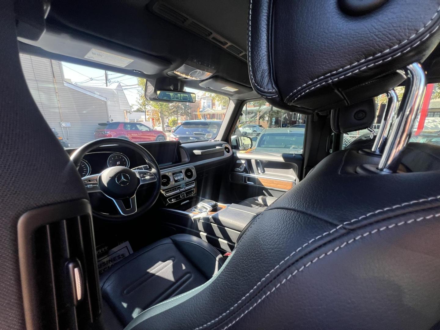 2019 SILVER /Black Leather Mercedes-Benz G-Class G550 (WDCYC6BJXKX) with an 4.0L V8 SOHC 24V engine, 7A transmission, located at 1018 Brunswick Ave, Trenton, NJ, 08638, (609) 989-0900, 40.240086, -74.748085 - Photo#14