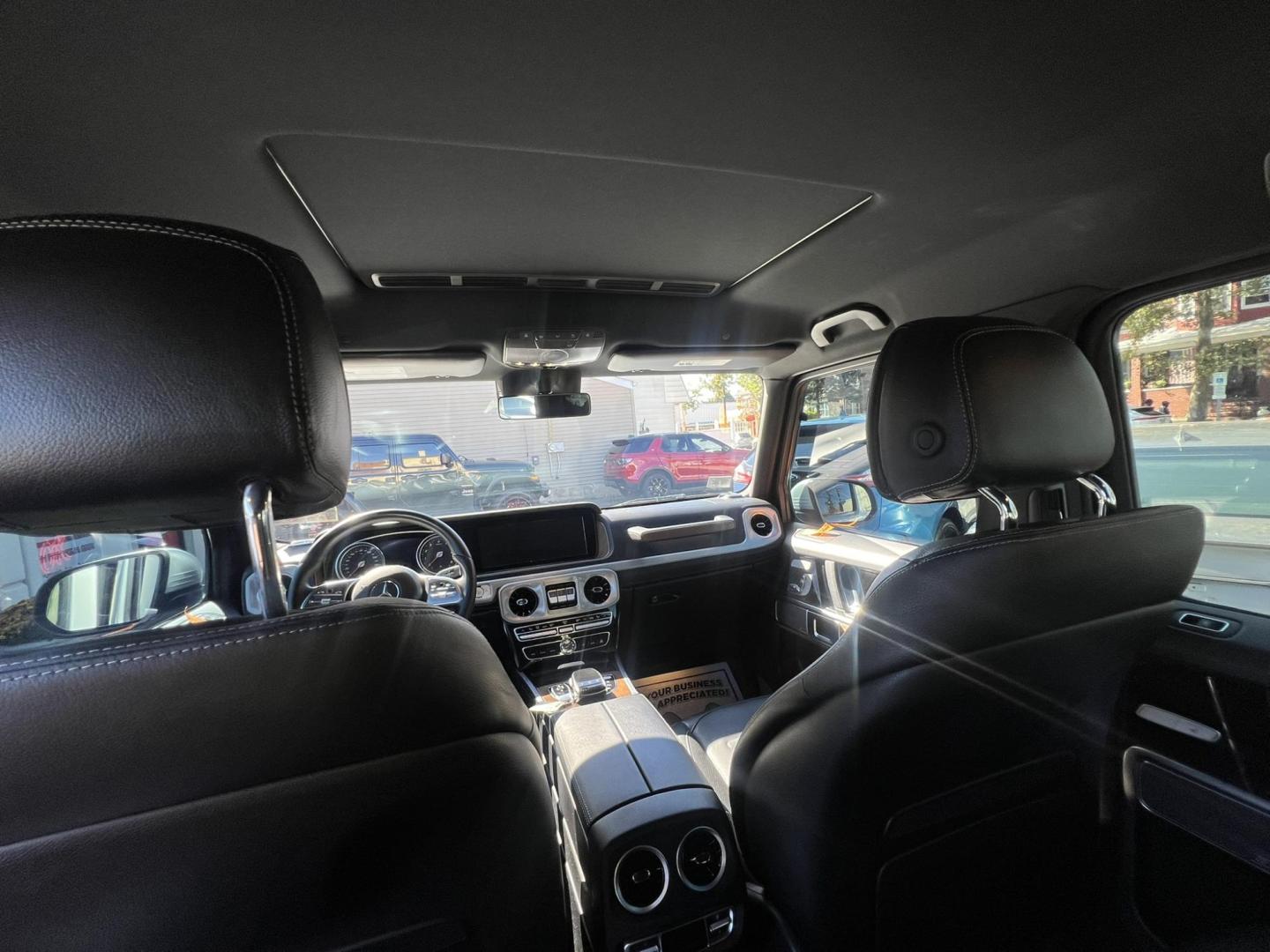 2019 SILVER /Black Leather Mercedes-Benz G-Class G550 (WDCYC6BJXKX) with an 4.0L V8 SOHC 24V engine, 7A transmission, located at 1018 Brunswick Ave, Trenton, NJ, 08638, (609) 989-0900, 40.240086, -74.748085 - Photo#15