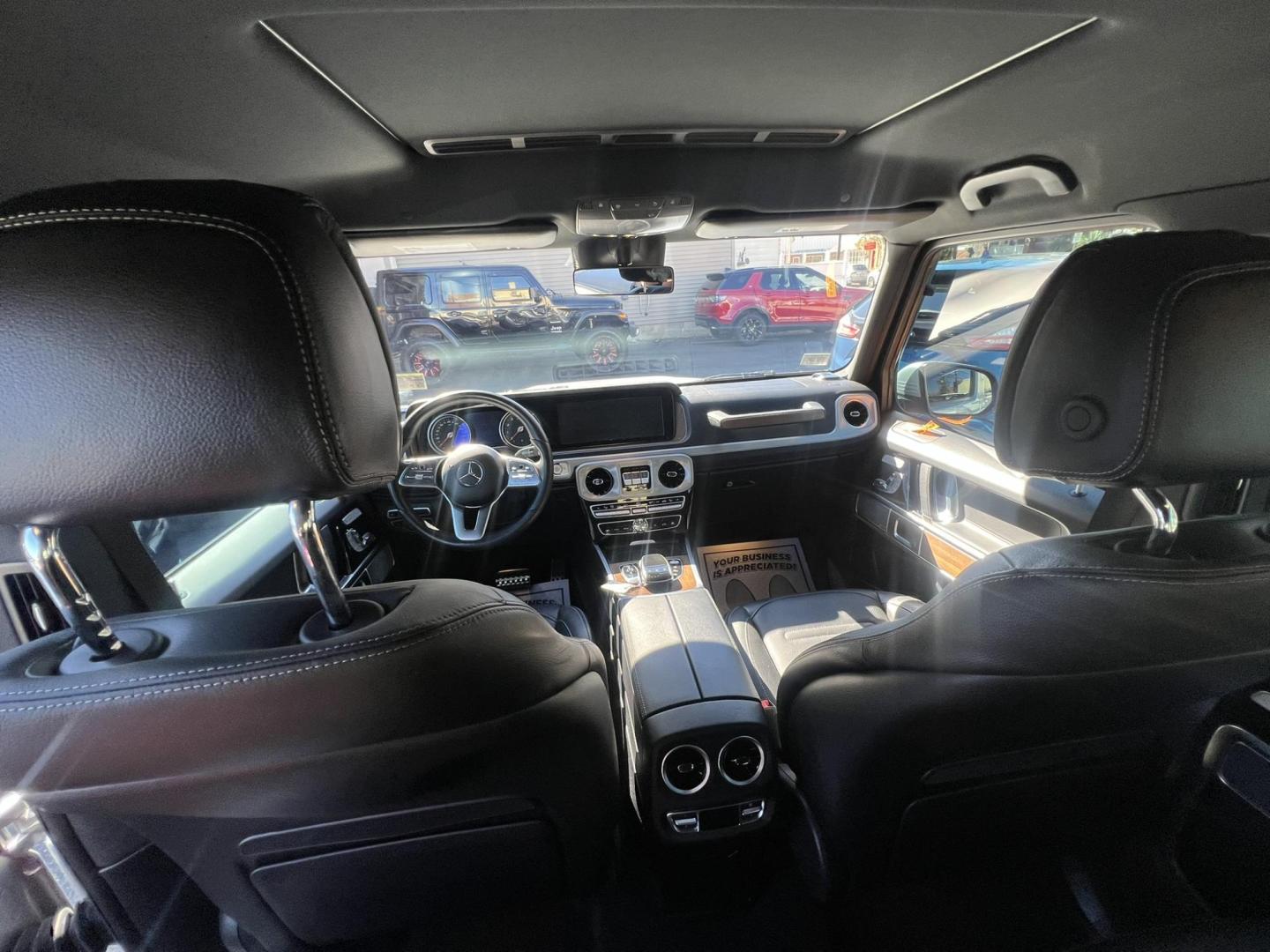 2019 SILVER /Black Leather Mercedes-Benz G-Class G550 (WDCYC6BJXKX) with an 4.0L V8 SOHC 24V engine, 7A transmission, located at 1018 Brunswick Ave, Trenton, NJ, 08638, (609) 989-0900, 40.240086, -74.748085 - Photo#16