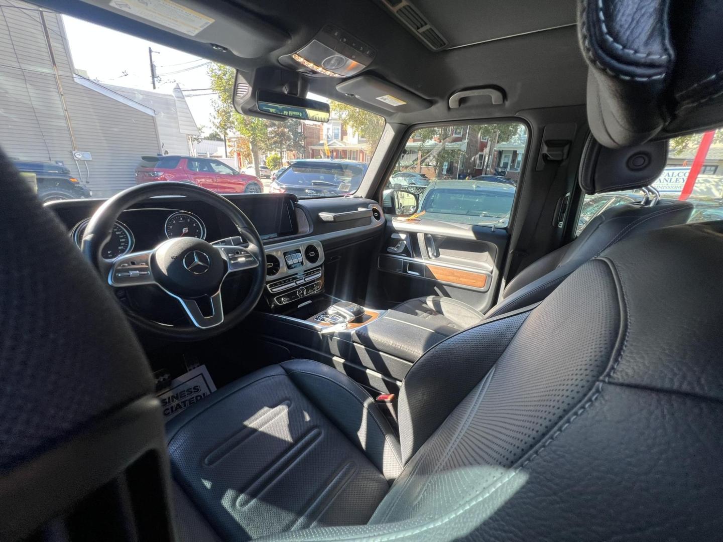 2019 SILVER /Black Leather Mercedes-Benz G-Class G550 (WDCYC6BJXKX) with an 4.0L V8 SOHC 24V engine, 7A transmission, located at 1018 Brunswick Ave, Trenton, NJ, 08638, (609) 989-0900, 40.240086, -74.748085 - Photo#17