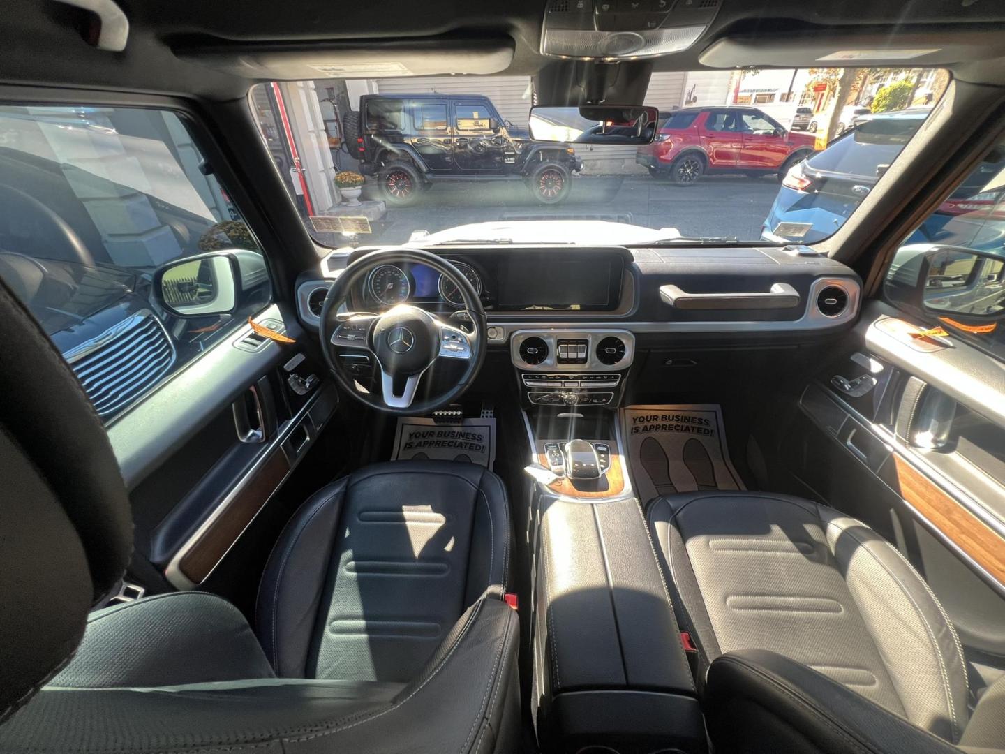 2019 SILVER /Black Leather Mercedes-Benz G-Class G550 (WDCYC6BJXKX) with an 4.0L V8 SOHC 24V engine, 7A transmission, located at 1018 Brunswick Ave, Trenton, NJ, 08638, (609) 989-0900, 40.240086, -74.748085 - Photo#18
