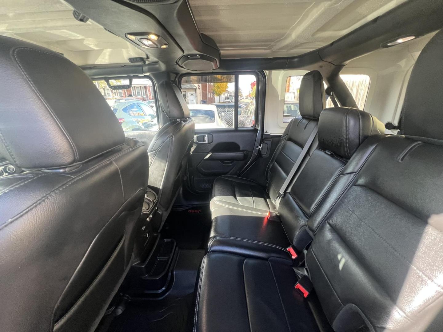 2019 GRAY /Black Jeep Wrangler Unlimited Sahara (1C4HJXEN1KW) with an 2.0L L4 DOHC 16V TURBO engine, 6A transmission, located at 1018 Brunswick Ave, Trenton, NJ, 08638, (609) 989-0900, 40.240086, -74.748085 - Wow! This Sahara is loaded up with great options and a great color combo! Just serviced up and looks and runs like brand new! A must see and drive ASAP while it lasts! Please call Anthony to set up an appt. to see it, 609-273-5100. Financing available!! - Photo#14
