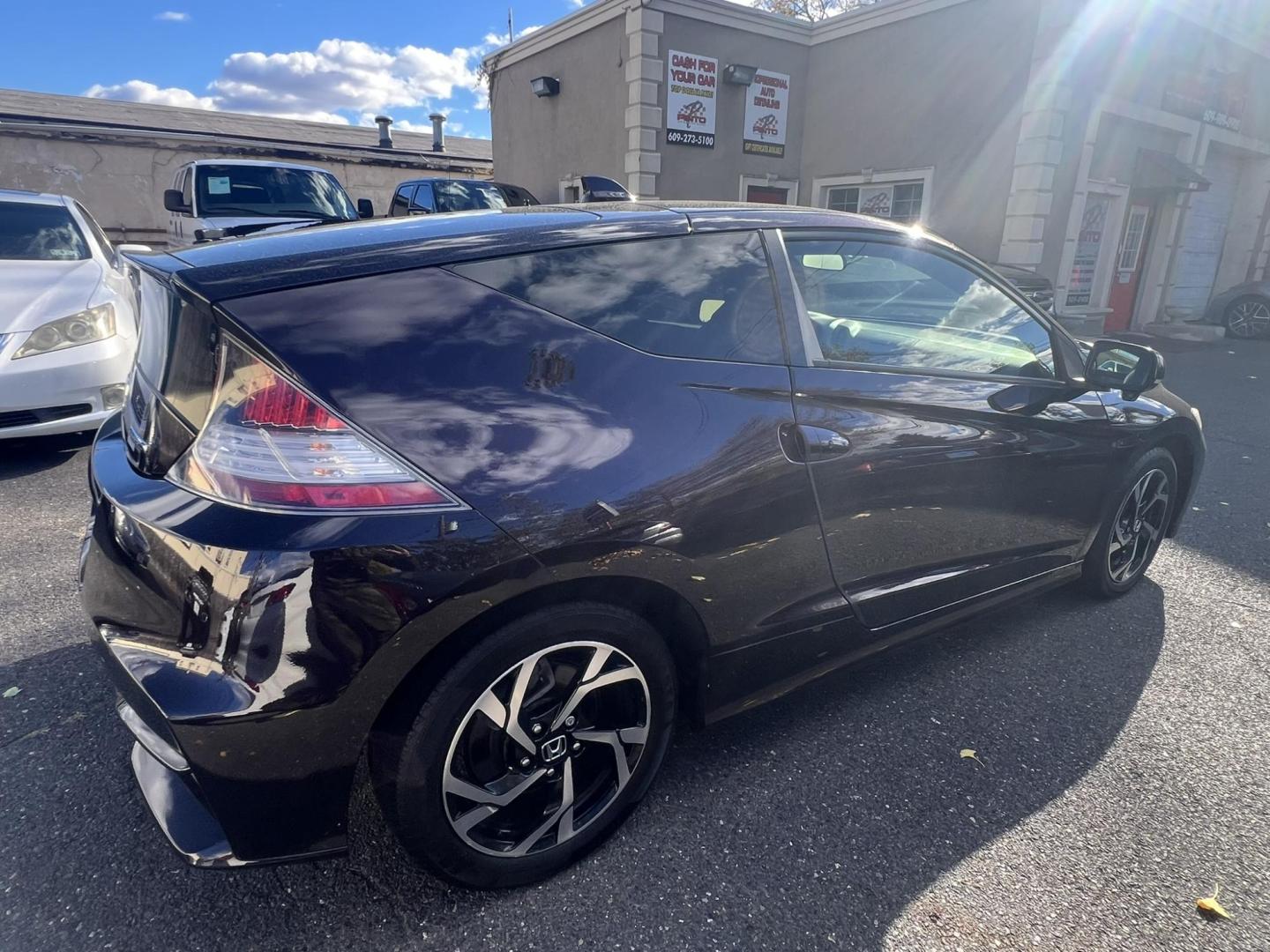 2016 /Black Honda CR-Z EX CVT (JHMZF1D64GS) with an 1.5L L4 SOHC 16V HYBRID engine, CVT transmission, located at 1018 Brunswick Ave, Trenton, NJ, 08638, (609) 989-0900, 40.240086, -74.748085 - This CRZ is absolutely new in every way! Super clean and just serviced up! Please call Anthony to set up an appt, 609-273-5100 - Photo#1