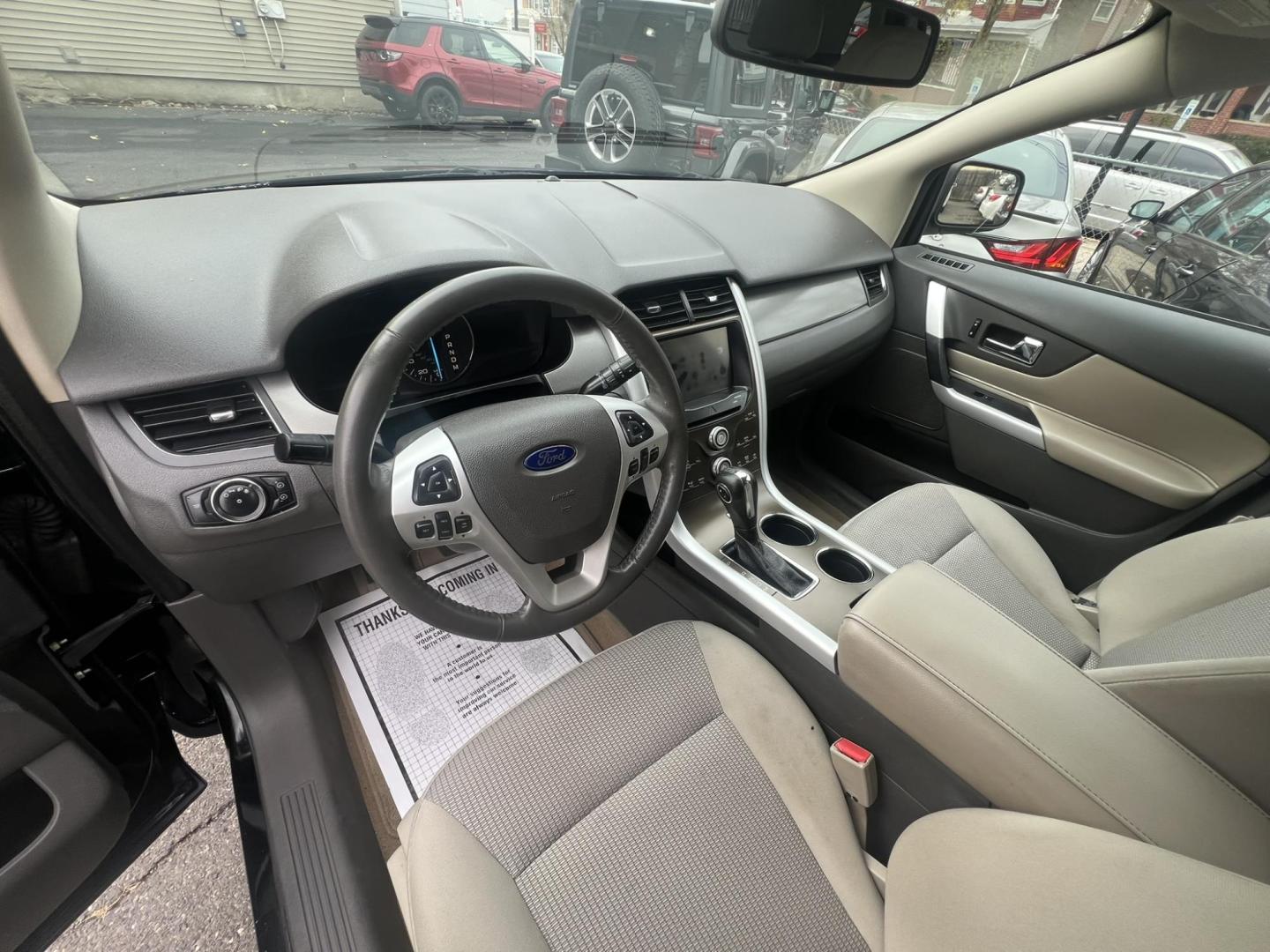 2011 BLACK /Gray Ford Edge SEL FWD (2FMDK3JC0BB) with an 3.5L V6 DOHC 24V engine, 6-Speed Automatic transmission, located at 1018 Brunswick Ave, Trenton, NJ, 08638, (609) 989-0900, 40.240086, -74.748085 - Looking for a clean and well kept SUV? This is it right here, all serviced up and ready to go! Please call Anthony to set up an appt. 609-273-5100 - Photo#22