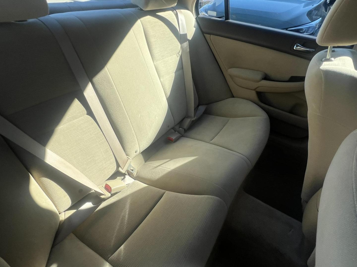 2007 Gold /beige Honda Accord VP Sedan AT (1HGCM56147A) with an 2.4L L4 DOHC 16V engine, 5-Speed Manual Overdrive transmission, located at 1018 Brunswick Ave, Trenton, NJ, 08638, (609) 989-0900, 40.240086, -74.748085 - Yes, that is the actual miles on this super clean Honda Accord! Just Serviced and ready to go! Please call Anthony to set up an appt. 609-273-5100 - Photo#10