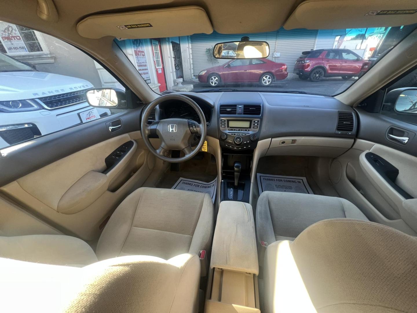 2007 Gold /beige Honda Accord VP Sedan AT (1HGCM56147A) with an 2.4L L4 DOHC 16V engine, 5-Speed Manual Overdrive transmission, located at 1018 Brunswick Ave, Trenton, NJ, 08638, (609) 989-0900, 40.240086, -74.748085 - Yes, that is the actual miles on this super clean Honda Accord! Just Serviced and ready to go! Please call Anthony to set up an appt. 609-273-5100 - Photo#11