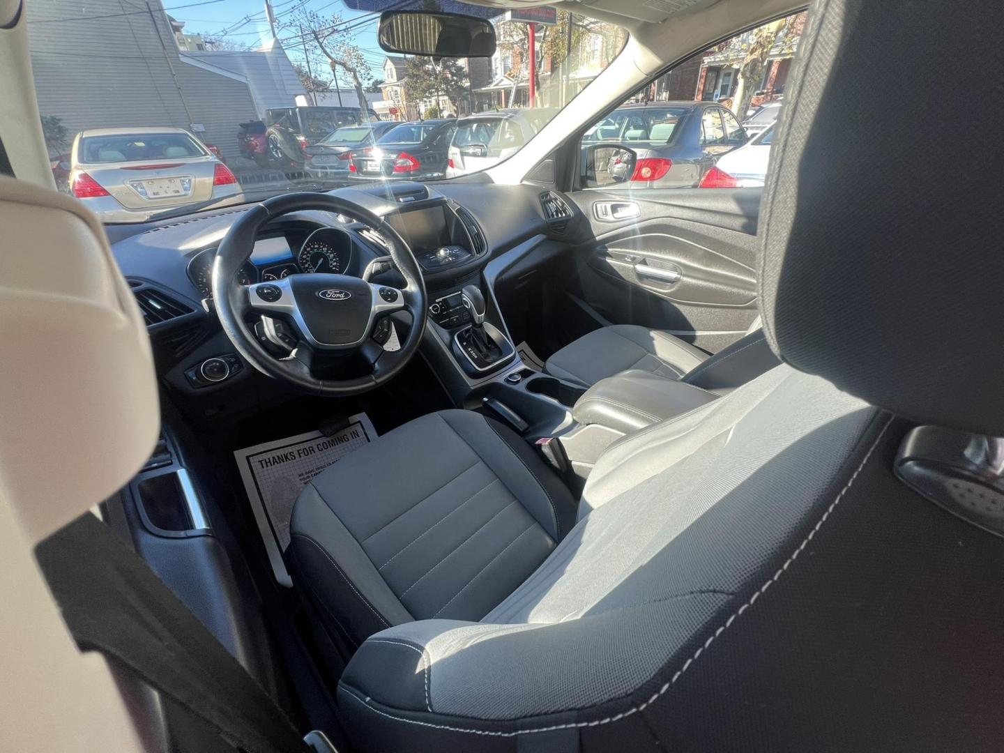 2013 White Ford Escape SE AWD (1FMCU9GXXDU) with an 1.6L L4 DOHC 16V engine, 6-Speed Automatic transmission, located at 1018 Brunswick Ave, Trenton, NJ, 08638, (609) 989-0900, 40.240086, -74.748085 - Photo#18