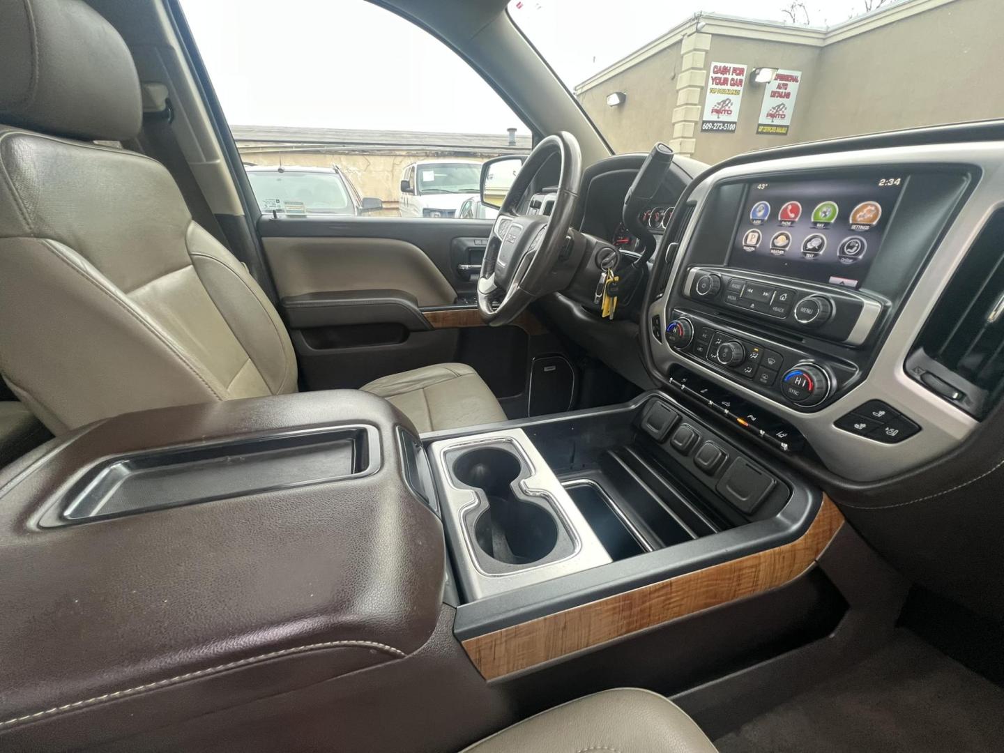 2015 White /Tan Leather GMC Sierra 1500 SLT Crew Cab Long Box 4WD (3GTU2VEC8FG) with an 5.3L V8 OHV 16V engine, 6-Speed Automatic transmission, located at 1018 Brunswick Ave, Trenton, NJ, 08638, (609) 989-0900, 40.240086, -74.748085 - This Truck is in almost new condition and all serviced up! A super clean one owner GMC Sierra in a really great color combo! A must see to appreciate. Please call Anthony to set up an appt. and test drive 609-273-5100 - Photo#18