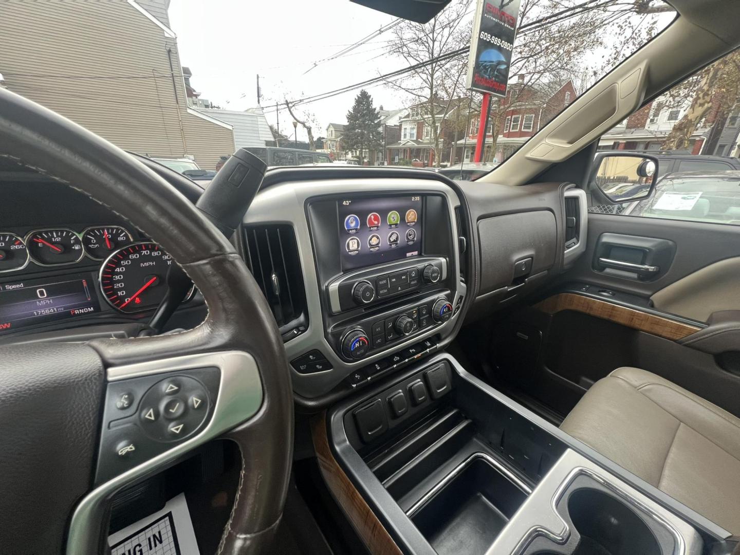 2015 White /Tan Leather GMC Sierra 1500 SLT Crew Cab Long Box 4WD (3GTU2VEC8FG) with an 5.3L V8 OHV 16V engine, 6-Speed Automatic transmission, located at 1018 Brunswick Ave, Trenton, NJ, 08638, (609) 989-0900, 40.240086, -74.748085 - This Truck is in almost new condition and all serviced up! A super clean one owner GMC Sierra in a really great color combo! A must see to appreciate. Please call Anthony to set up an appt. and test drive 609-273-5100 - Photo#20