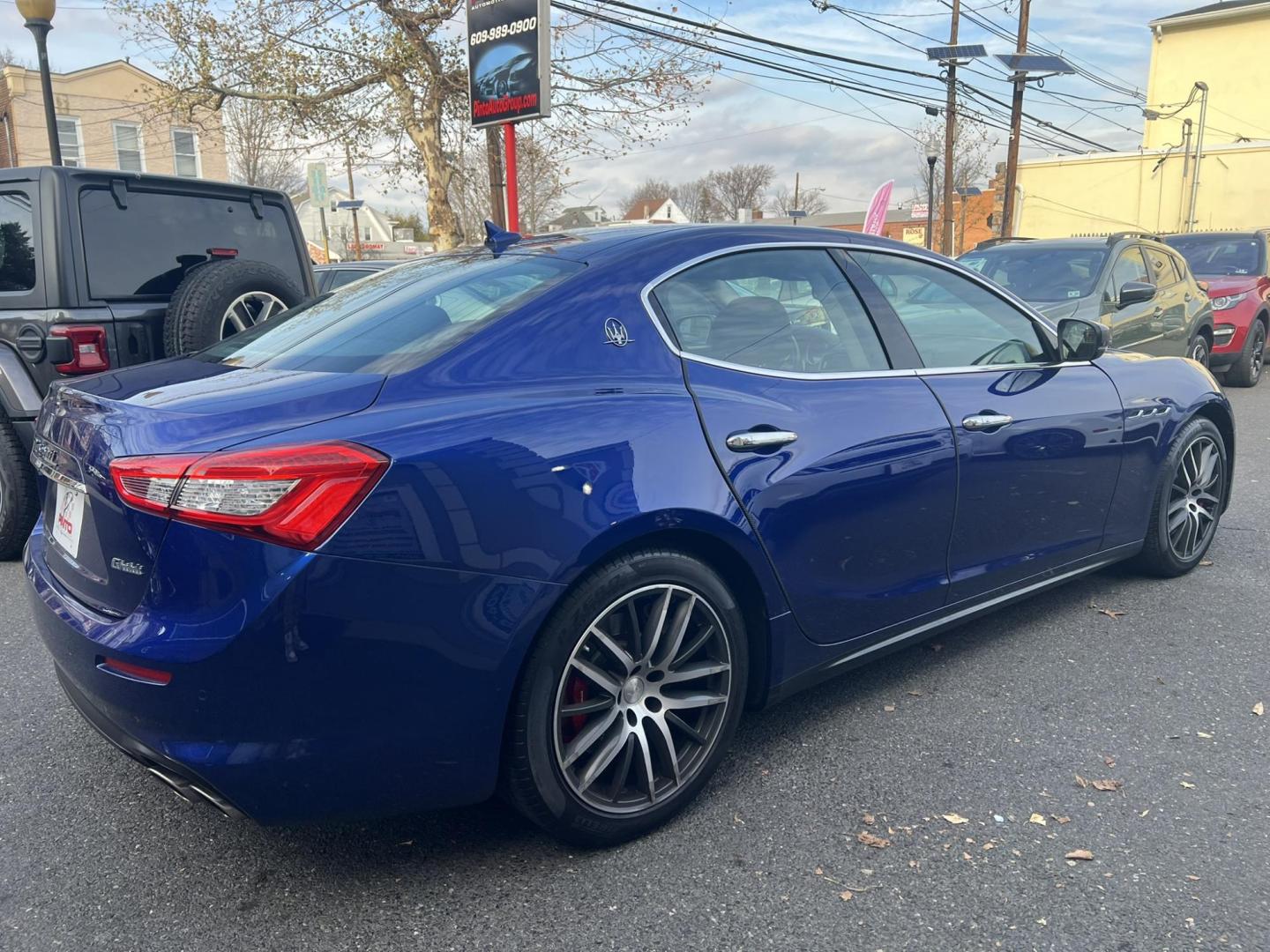 2018 Maserati Ghibli S Q4 (ZAM57YTA7J1) with an 3.0L V6 DOHC 24V engine, 8A transmission, located at 1018 Brunswick Ave, Trenton, NJ, 08638, (609) 989-0900, 40.240086, -74.748085 - Photo#4