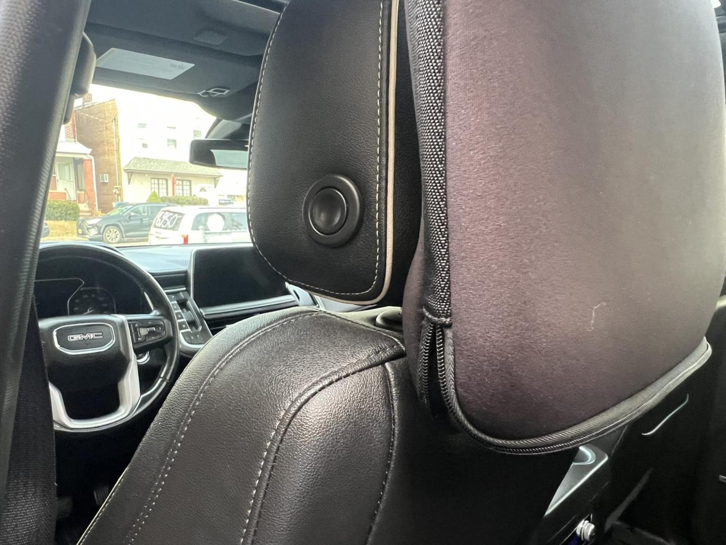 2021 BLACK /Black Leather GMC Yukon XL SLT 4WD (1GKS2GKD3MR) with an 5.3L V8 OHV 16V engine, 6A transmission, located at 1018 Brunswick Ave, Trenton, NJ, 08638, (609) 989-0900, 40.240086, -74.748085 - This GMC is like new in every way, corporate owned and always serviced up with no expense spared to keep it new! This vehicle is loaded with every option possible and ready to go anywhere in the US! This Black Beauty is not gonna last long at all, so call Anthony ASAP to set up an appt. 609-273-5100 - Photo#11