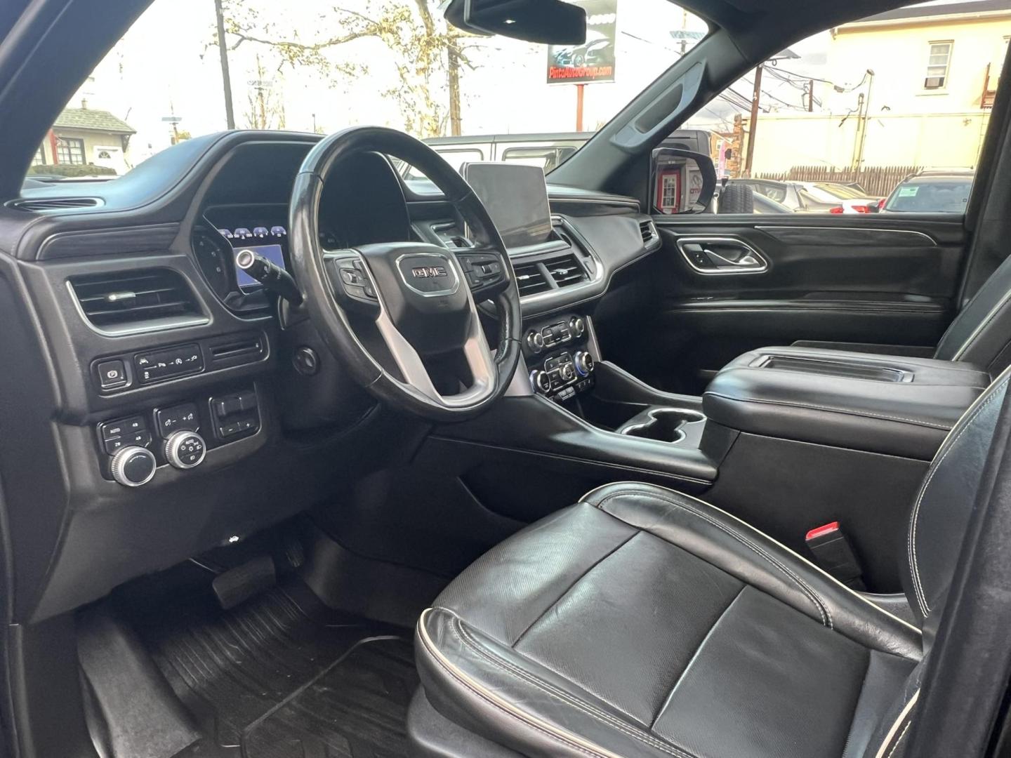 2021 BLACK /Black Leather GMC Yukon XL SLT 4WD (1GKS2GKD3MR) with an 5.3L V8 OHV 16V engine, 6A transmission, located at 1018 Brunswick Ave, Trenton, NJ, 08638, (609) 989-0900, 40.240086, -74.748085 - This GMC is like new in every way, corporate owned and always serviced up with no expense spared to keep it new! This vehicle is loaded with every option possible and ready to go anywhere in the US! This Black Beauty is not gonna last long at all, so call Anthony ASAP to set up an appt. 609-273-5100 - Photo#12