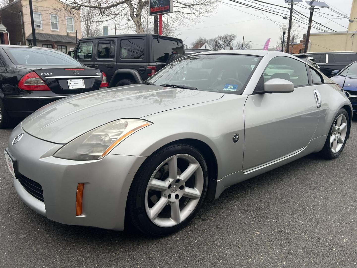 2003 SILVER /Black Nissan 350Z Base (JN1AZ34D93T) with an 3.5L V6 DOHC 24V engine, 6-Speed Manual Overdrive transmission, located at 1018 Brunswick Ave, Trenton, NJ, 08638, (609) 989-0900, 40.240086, -74.748085 - Wow! Yes that is correct, Only 37k miles on this like new 350z! Recently serviced and detailed, Ready for the next owner! This Nissan is like new in every way and a must see and drive to appreciate! Rare 6 speed manual transmission. Please call Anthony to set up an appointment-609-273-5100 - Photo#0