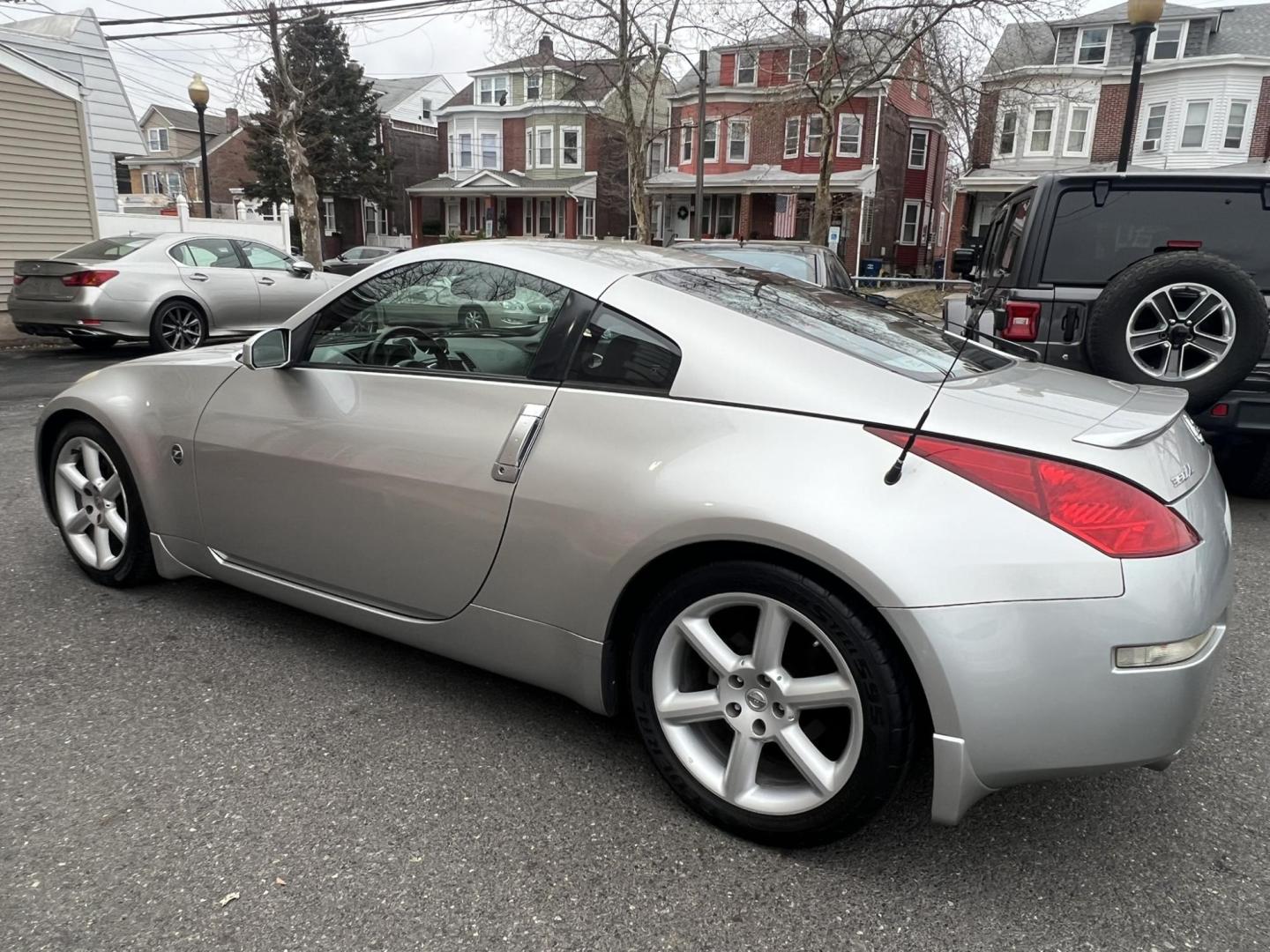 2003 SILVER /Black Nissan 350Z Base (JN1AZ34D93T) with an 3.5L V6 DOHC 24V engine, 6-Speed Manual Overdrive transmission, located at 1018 Brunswick Ave, Trenton, NJ, 08638, (609) 989-0900, 40.240086, -74.748085 - Wow! Yes that is correct, Only 37k miles on this like new 350z! Recently serviced and detailed, Ready for the next owner! This Nissan is like new in every way and a must see and drive to appreciate! Rare 6 speed manual transmission. Please call Anthony to set up an appointment-609-273-5100 - Photo#6
