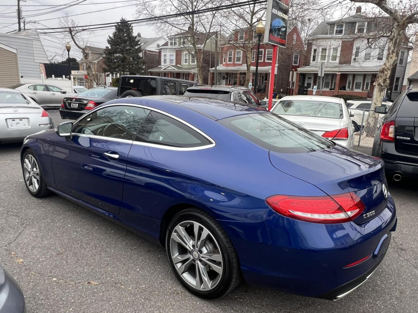 2017 BLUE /Beigh Leather Mercedes-Benz C-Class C300 4MATIC Coupe (WDDWJ4KB7HF) with an 2.0L L4 DOHC 16V TURBO engine, 7A transmission, located at 1018 Brunswick Ave, Trenton, NJ, 08638, (609) 989-0900, 40.240086, -74.748085 - Wow! This Mercedes is as new as they come! Recently serviced and detailed and ceramic coated!! This vehicle has been maintained regularly and looks and drives like a brand new C class! An absolute must see and drive! Please call Anthony to set up an appointment, 609-273-5100 - Photo#6