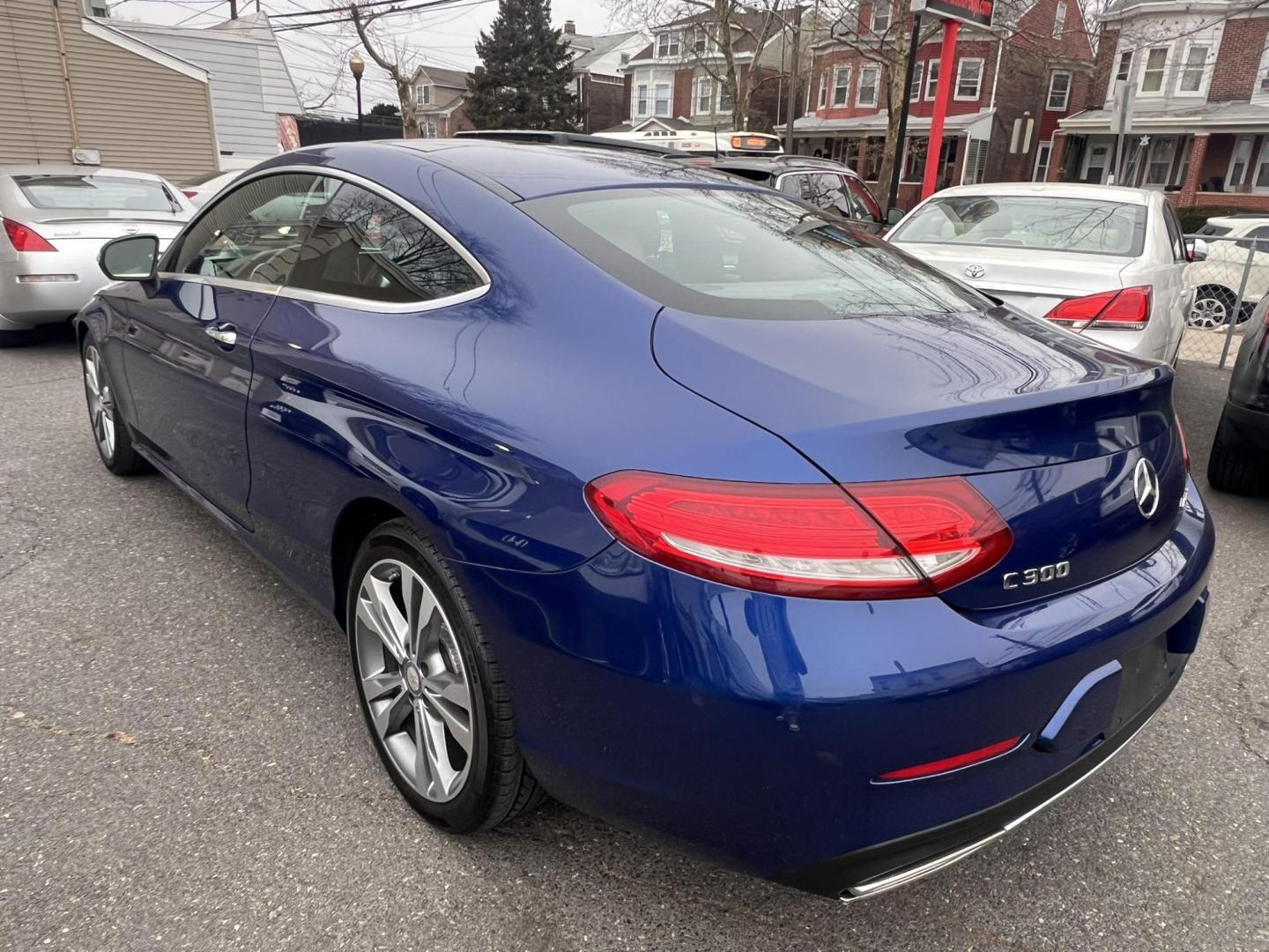 2017 BLUE /Beigh Leather Mercedes-Benz C-Class C300 4MATIC Coupe (WDDWJ4KB7HF) with an 2.0L L4 DOHC 16V TURBO engine, 7A transmission, located at 1018 Brunswick Ave, Trenton, NJ, 08638, (609) 989-0900, 40.240086, -74.748085 - Wow! This Mercedes is as new as they come! Recently serviced and detailed and ceramic coated!! This vehicle has been maintained regularly and looks and drives like a brand new C class! An absolute must see and drive! Please call Anthony to set up an appointment, 609-273-5100 - Photo#9