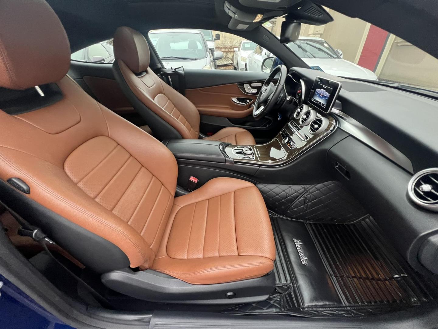 2017 BLUE /Beigh Leather Mercedes-Benz C-Class C300 4MATIC Coupe (WDDWJ4KB7HF) with an 2.0L L4 DOHC 16V TURBO engine, 7A transmission, located at 1018 Brunswick Ave, Trenton, NJ, 08638, (609) 989-0900, 40.240086, -74.748085 - Wow! This Mercedes is as new as they come! Recently serviced and detailed and ceramic coated!! This vehicle has been maintained regularly and looks and drives like a brand new C class! An absolute must see and drive! Please call Anthony to set up an appointment, 609-273-5100 - Photo#10