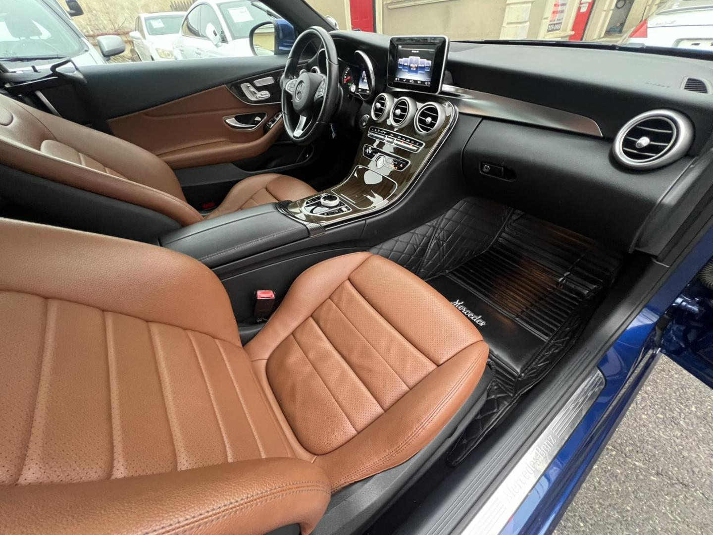 2017 BLUE /Beigh Leather Mercedes-Benz C-Class C300 4MATIC Coupe (WDDWJ4KB7HF) with an 2.0L L4 DOHC 16V TURBO engine, 7A transmission, located at 1018 Brunswick Ave, Trenton, NJ, 08638, (609) 989-0900, 40.240086, -74.748085 - Wow! This Mercedes is as new as they come! Recently serviced and detailed and ceramic coated!! This vehicle has been maintained regularly and looks and drives like a brand new C class! An absolute must see and drive! Please call Anthony to set up an appointment, 609-273-5100 - Photo#16