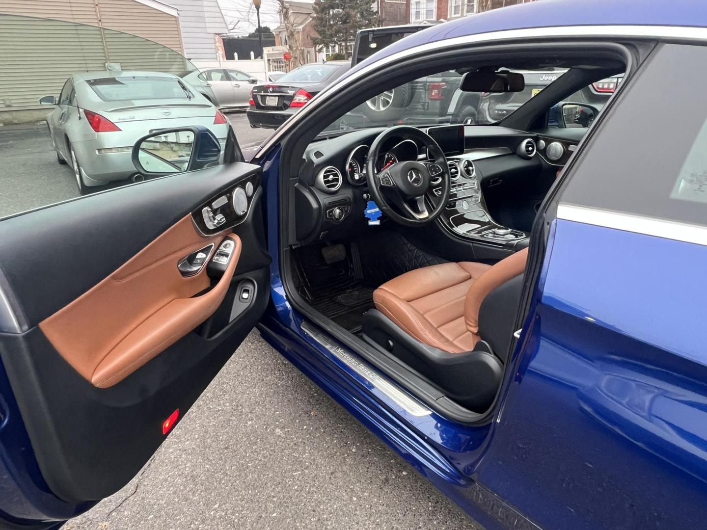 2017 BLUE /Beigh Leather Mercedes-Benz C-Class C300 4MATIC Coupe (WDDWJ4KB7HF) with an 2.0L L4 DOHC 16V TURBO engine, 7A transmission, located at 1018 Brunswick Ave, Trenton, NJ, 08638, (609) 989-0900, 40.240086, -74.748085 - Wow! This Mercedes is as new as they come! Recently serviced and detailed and ceramic coated!! This vehicle has been maintained regularly and looks and drives like a brand new C class! An absolute must see and drive! Please call Anthony to set up an appointment, 609-273-5100 - Photo#18