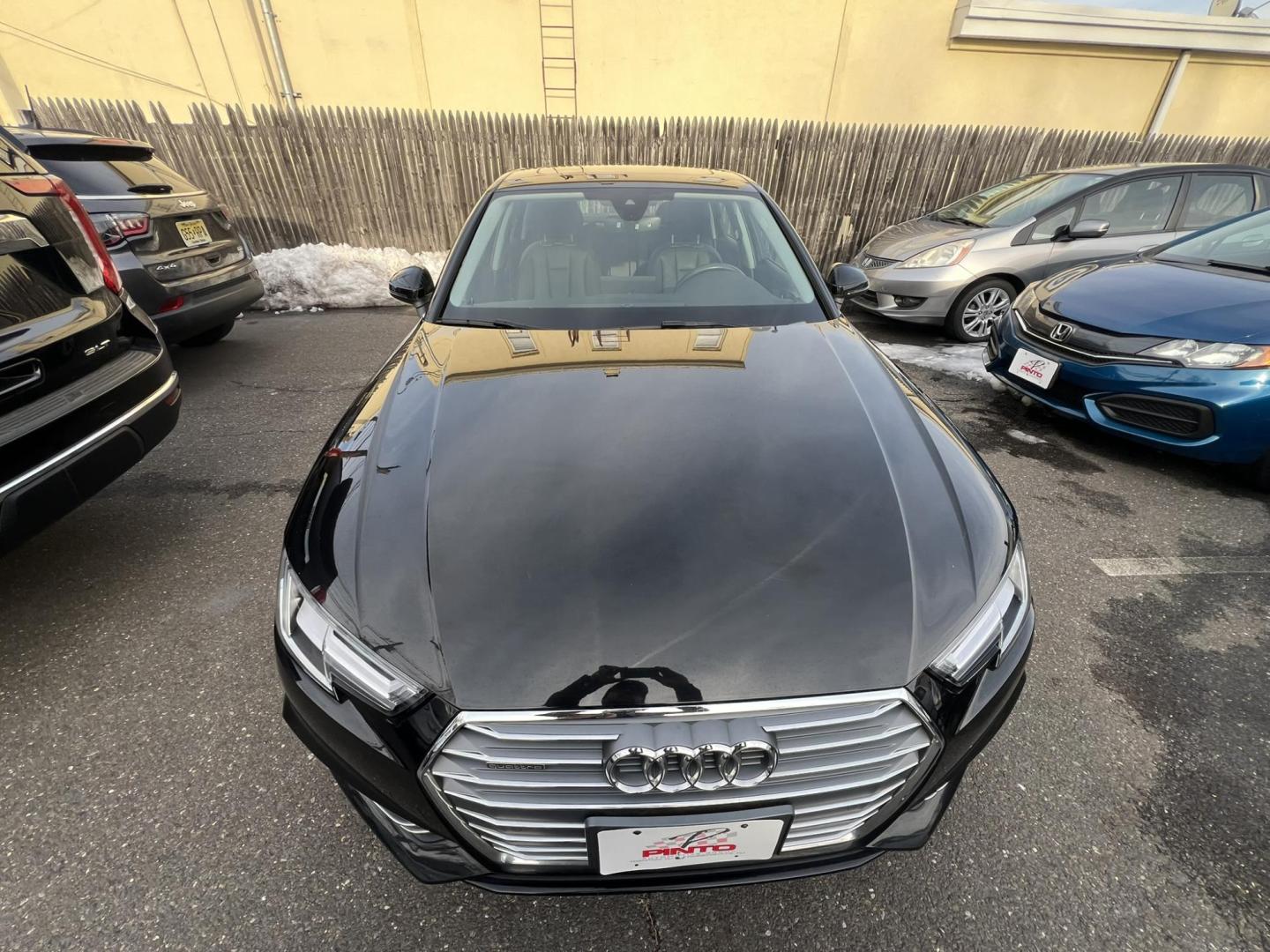 2017 BLACK /Black Leather Audi A4 2.0T Premium Plus quattro Sedan (WAUENAF41HN) with an 2.0L L4 DOHC 16V TURBO engine, 8A transmission, located at 1018 Brunswick Ave, Trenton, NJ, 08638, (609) 989-0900, 40.240086, -74.748085 - Wow, this Audi is like brand new with only 37k miles! Serviced up and ready for its next owner. Loaded up Black Beauty! Please call Anthony to set up an appointment to see and drive this low miled Audi A 4!! - Photo#3