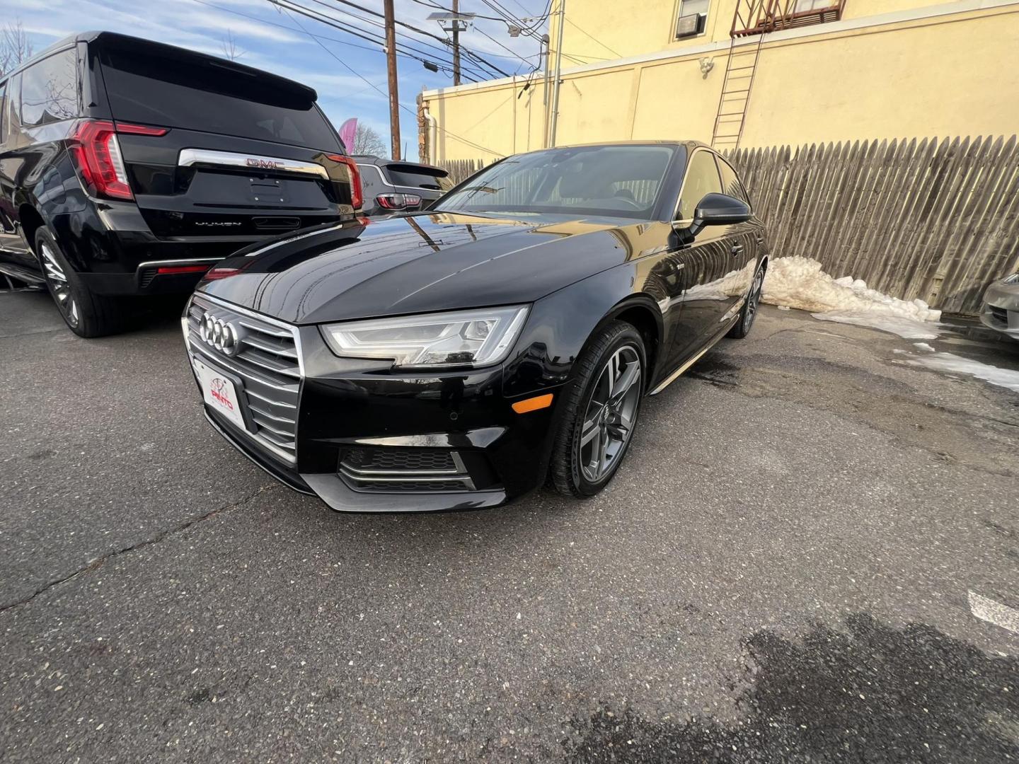 2017 BLACK /Black Leather Audi A4 2.0T Premium Plus quattro Sedan (WAUENAF41HN) with an 2.0L L4 DOHC 16V TURBO engine, 8A transmission, located at 1018 Brunswick Ave, Trenton, NJ, 08638, (609) 989-0900, 40.240086, -74.748085 - Wow, this Audi is like brand new with only 37k miles! Serviced up and ready for its next owner. Loaded up Black Beauty! Please call Anthony to set up an appointment to see and drive this low miled Audi A 4!! - Photo#2