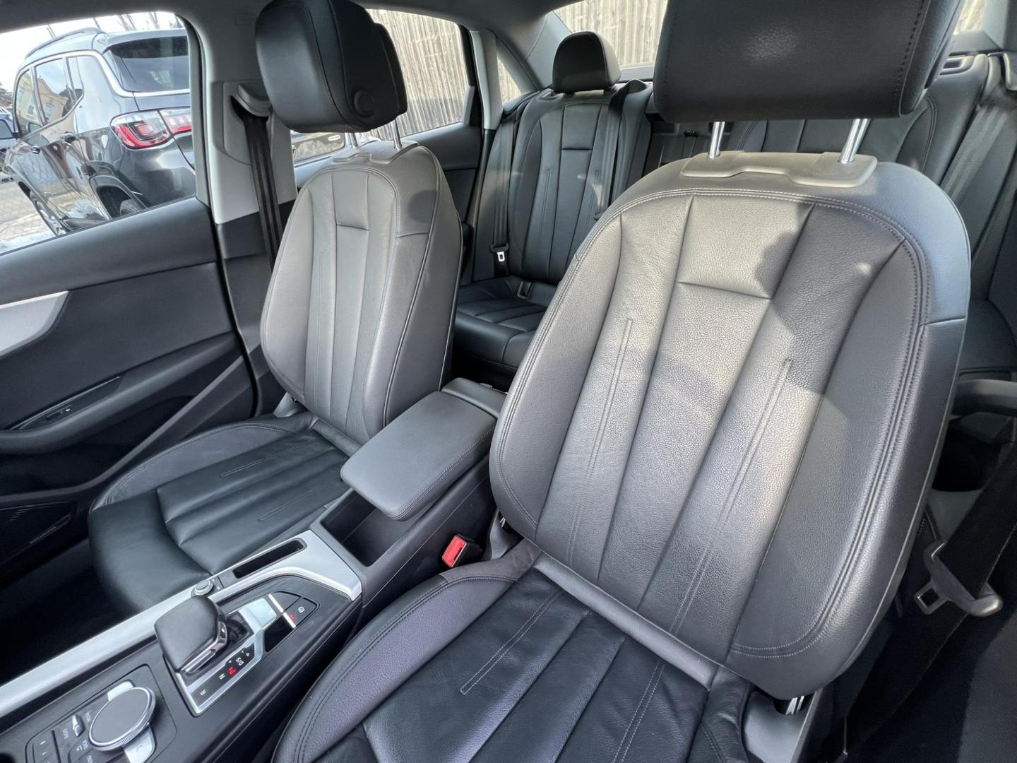 2017 BLACK /Black Leather Audi A4 2.0T Premium Plus quattro Sedan (WAUENAF41HN) with an 2.0L L4 DOHC 16V TURBO engine, 8A transmission, located at 1018 Brunswick Ave, Trenton, NJ, 08638, (609) 989-0900, 40.240086, -74.748085 - Wow, this Audi is like brand new with only 37k miles! Serviced up and ready for its next owner. Loaded up Black Beauty! Please call Anthony to set up an appointment to see and drive this low miled Audi A 4!! - Photo#8